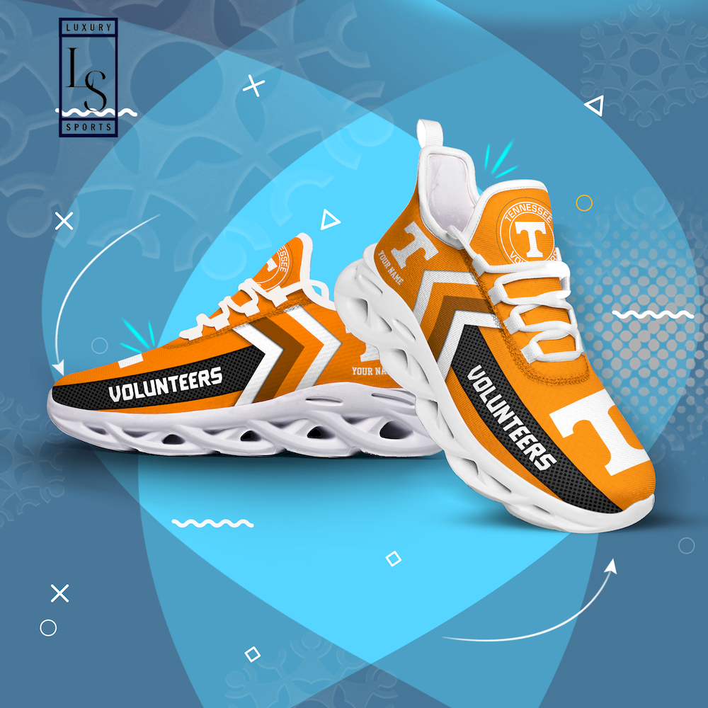 Tennessee Volunteers Personalized Max Soul Shoes - Famjoys Tennessee Volunteers Personalized Max Soul Shoes - Famjoys