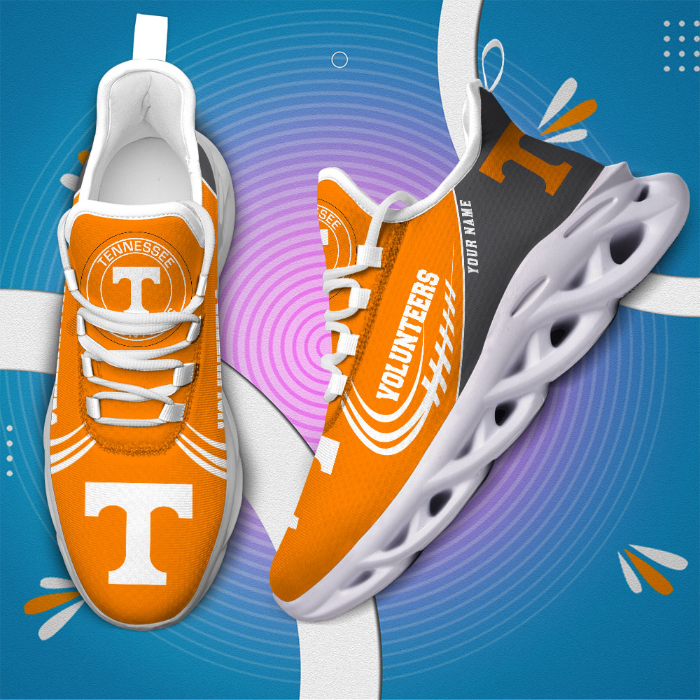 Tennessee Volunteers PERSONALIZED MAX SOUL SHOES T1 - Famjoys Tennessee Volunteers PERSONALIZED MAX SOUL SHOES T1 - Famjoys