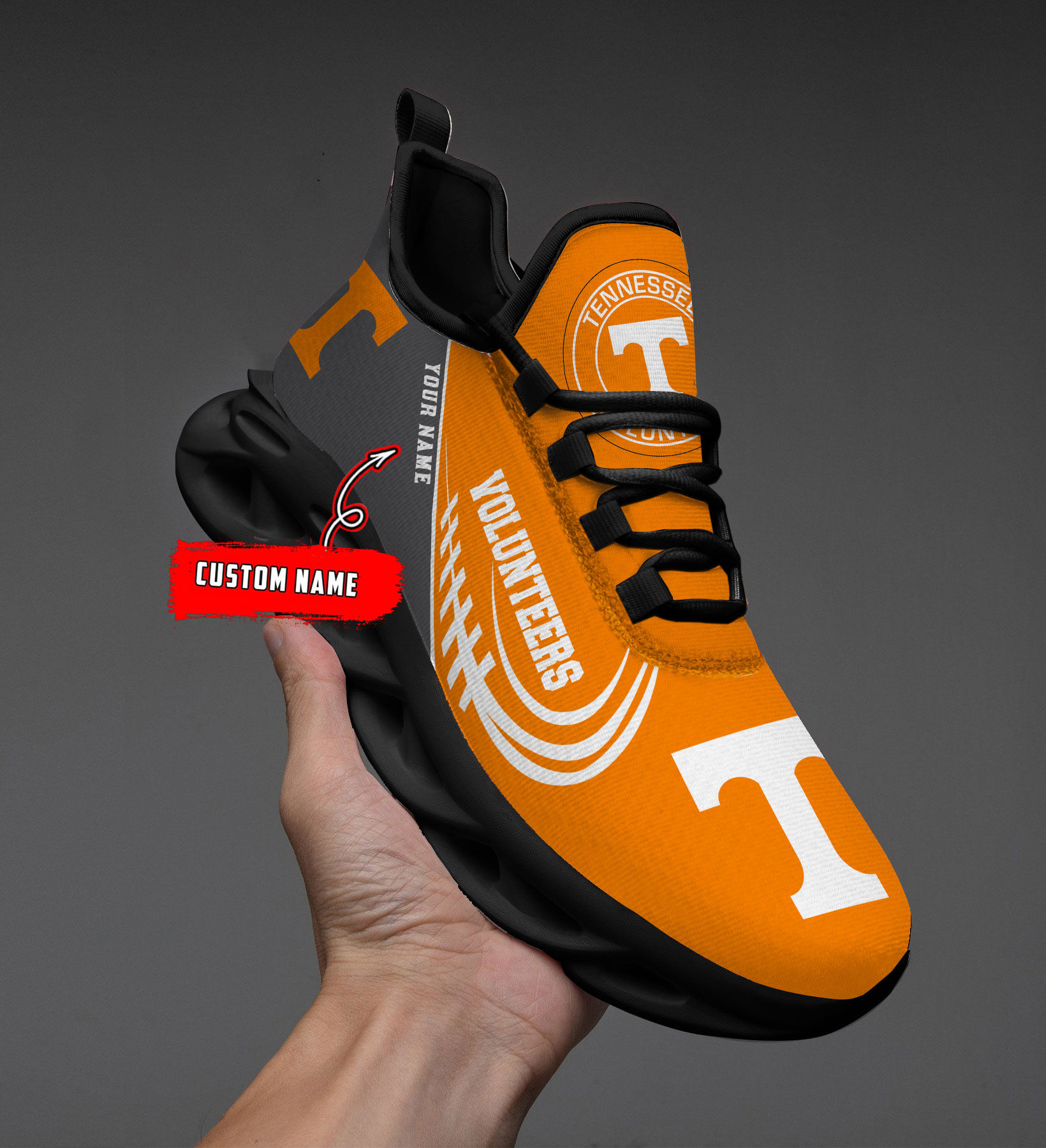 Tennessee Volunteers PERSONALIZED MAX SOUL SHOES T1 - Famjoys Tennessee Volunteers PERSONALIZED MAX SOUL SHOES T1 - Famjoys