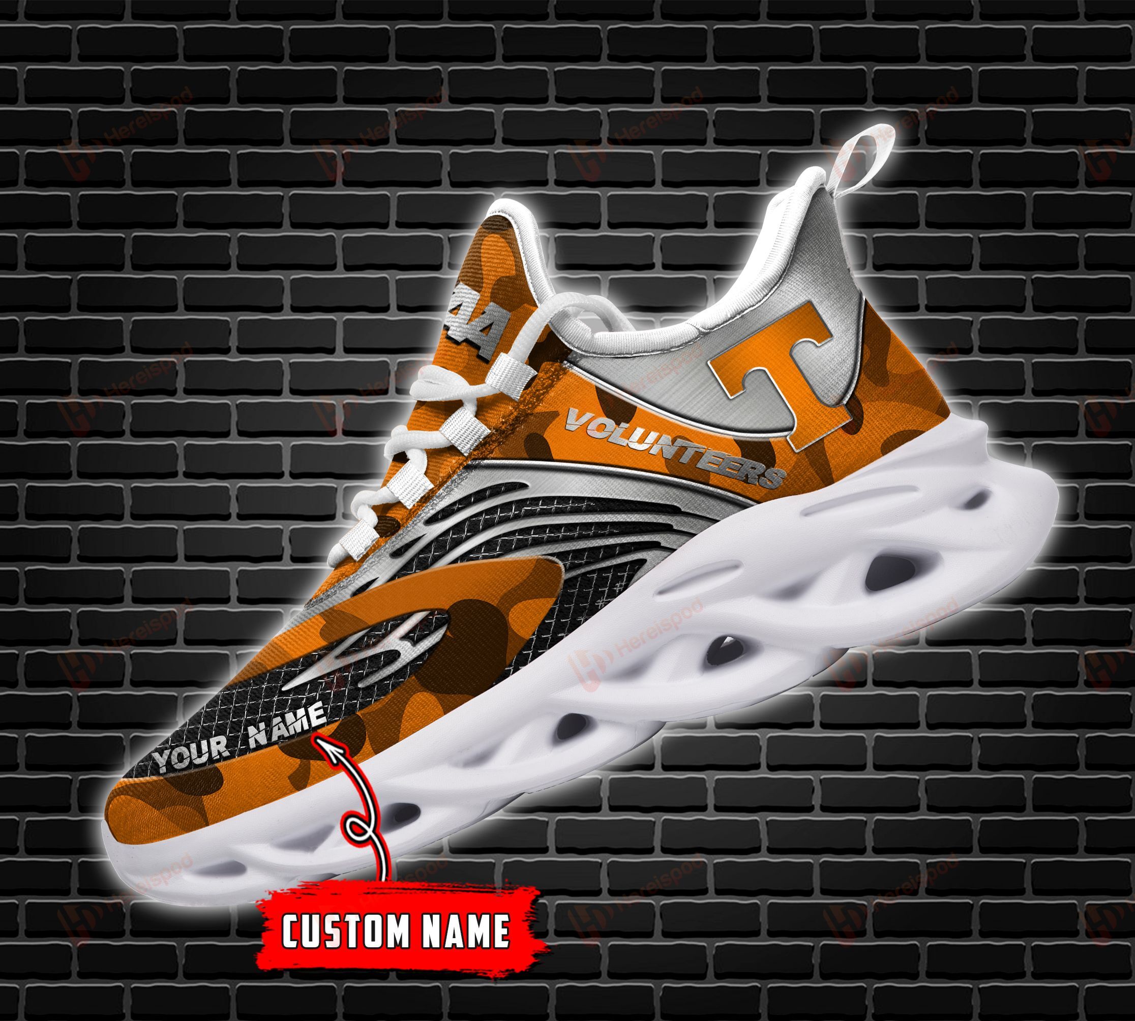 Tennessee Volunteers Personalized Max Soul Shoes THS21093011 - Famjoys Tennessee Volunteers Personalized Max Soul Shoes THS21093011 - Famjoys