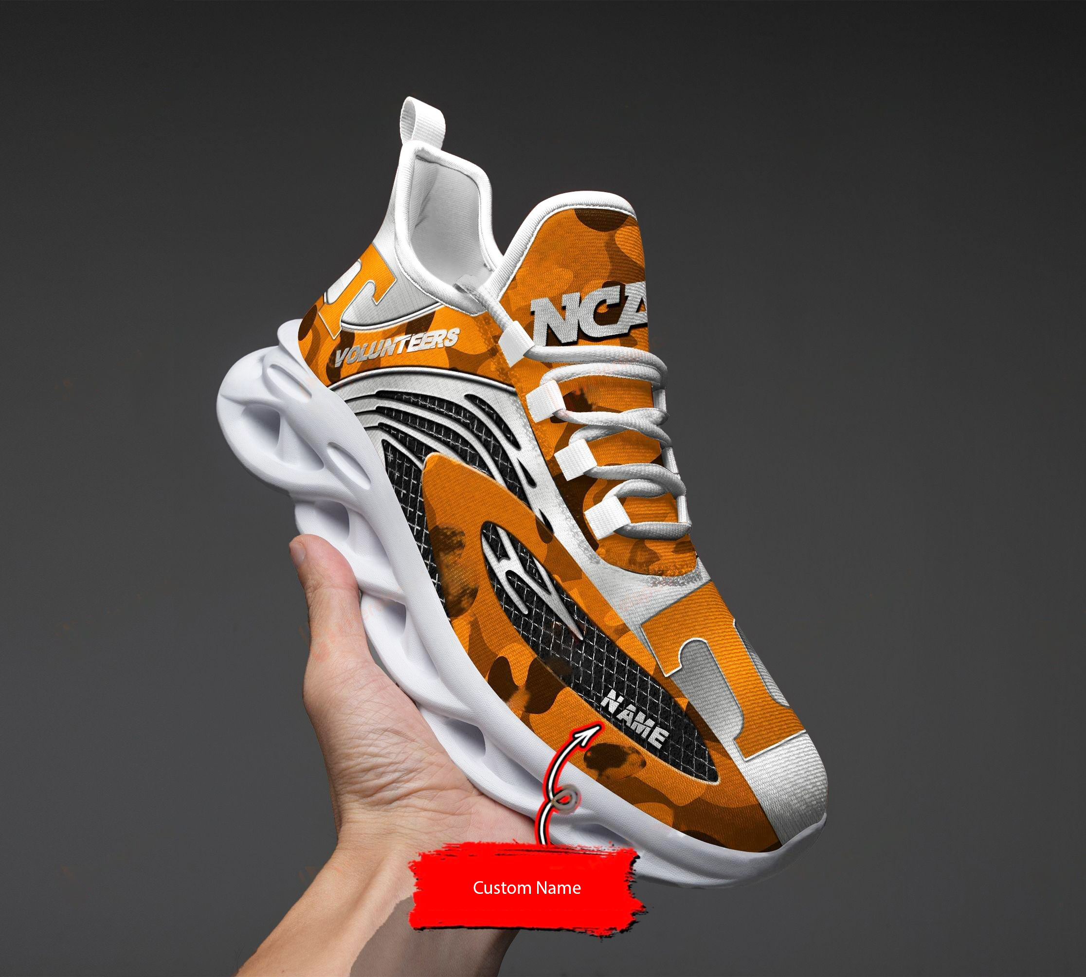 Tennessee Volunteers Personalized Max Soul Shoes THS21093011 - Famjoys Tennessee Volunteers Personalized Max Soul Shoes THS21093011 - Famjoys