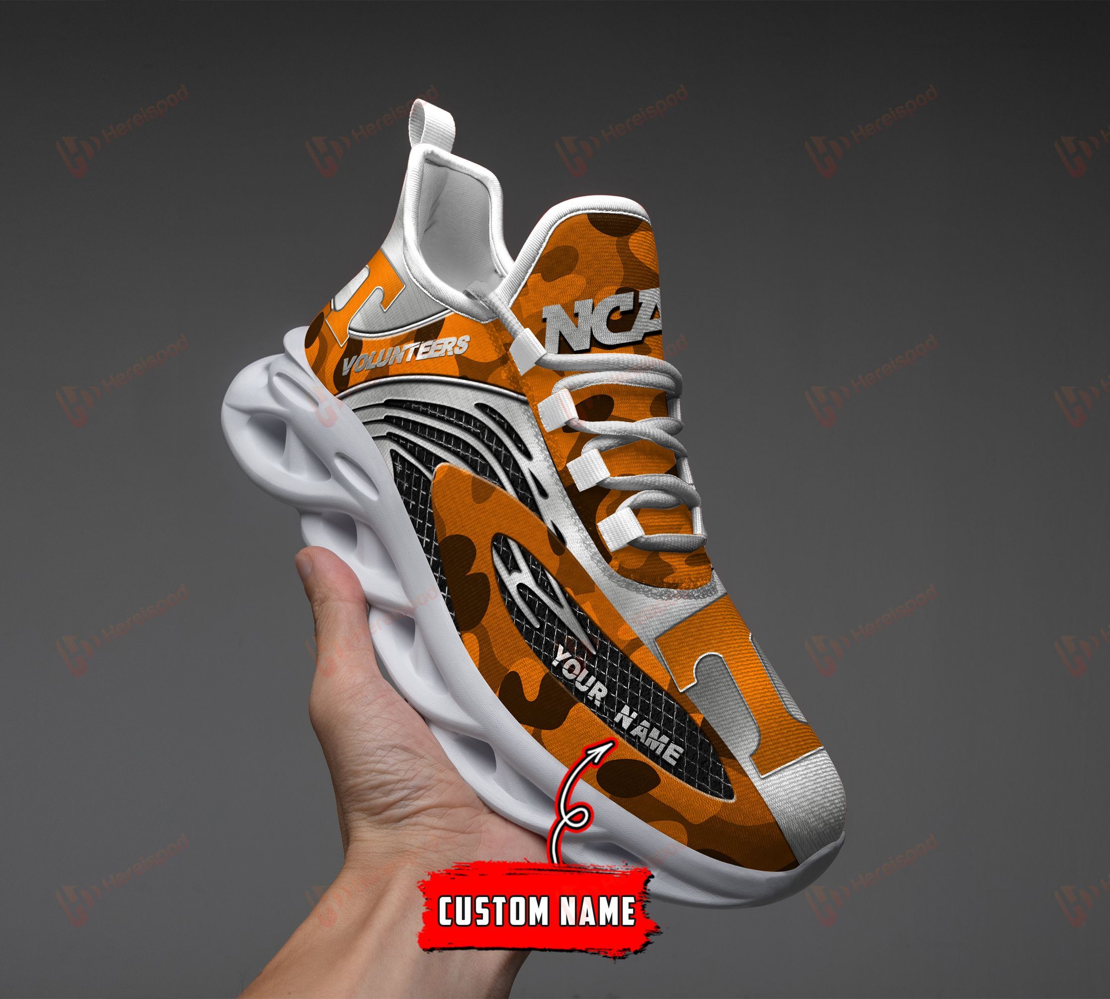 Tennessee Volunteers Personalized Max Soul Shoes THS21093011 - Famjoys Tennessee Volunteers Personalized Max Soul Shoes THS21093011 - Famjoys
