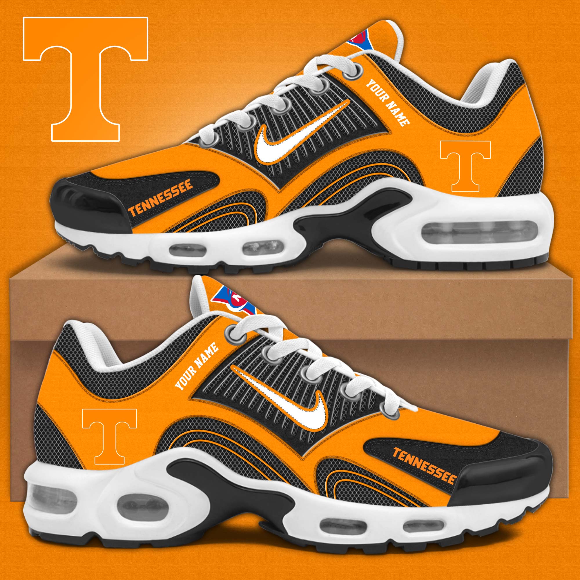 Tennessee Volunteers Personalized Shoes - Famjoys Tennessee Volunteers Personalized Shoes - Famjoys