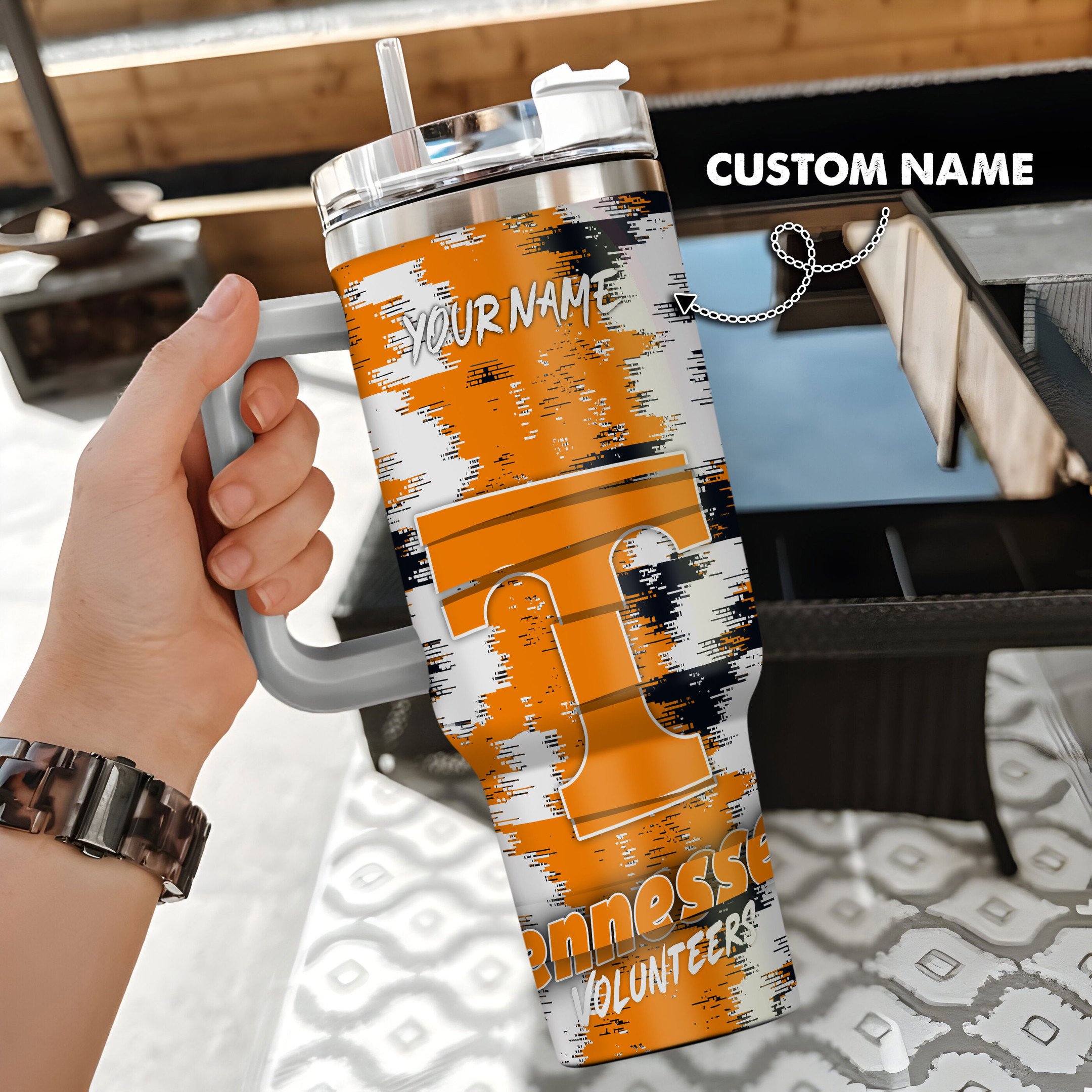 Tennessee Volunteers Stanley Tumbler - Famjoys Tennessee Volunteers Stanley Tumbler - Famjoys