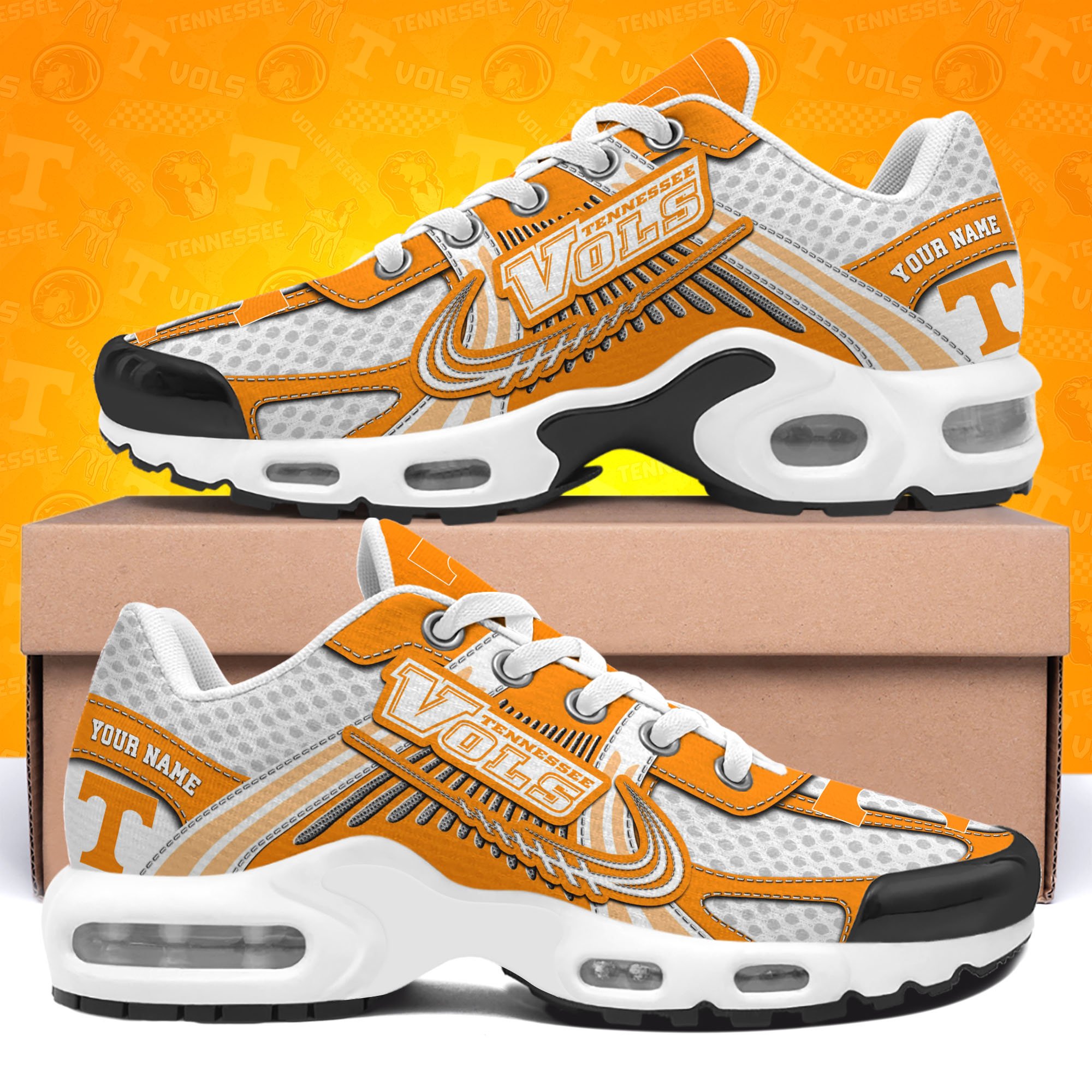 Tennessee Volunteers TN Shoes Custom Your Name, Sport Shoes, Gifts For Fans, Sport Gifts For Him ETRG-62360 - Famjoys Tennessee Volunteers TN Shoes Custom Your Name, Sport Shoes, Gifts For Fans, Sport Gifts For Him ETRG-62360 - Famjoys