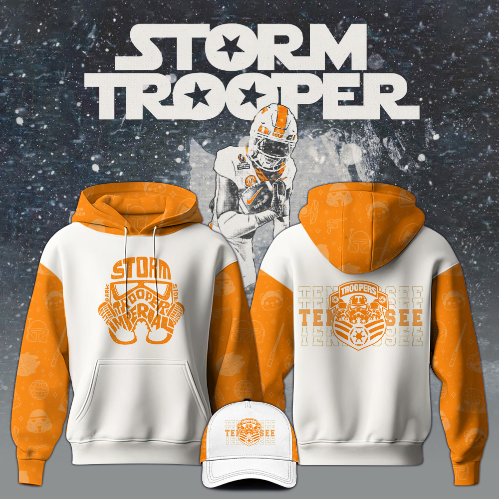 Tennessee Volunteers x Storm Trooper Hoodie - Famjoys Tennessee Volunteers x Storm Trooper Hoodie - Famjoys