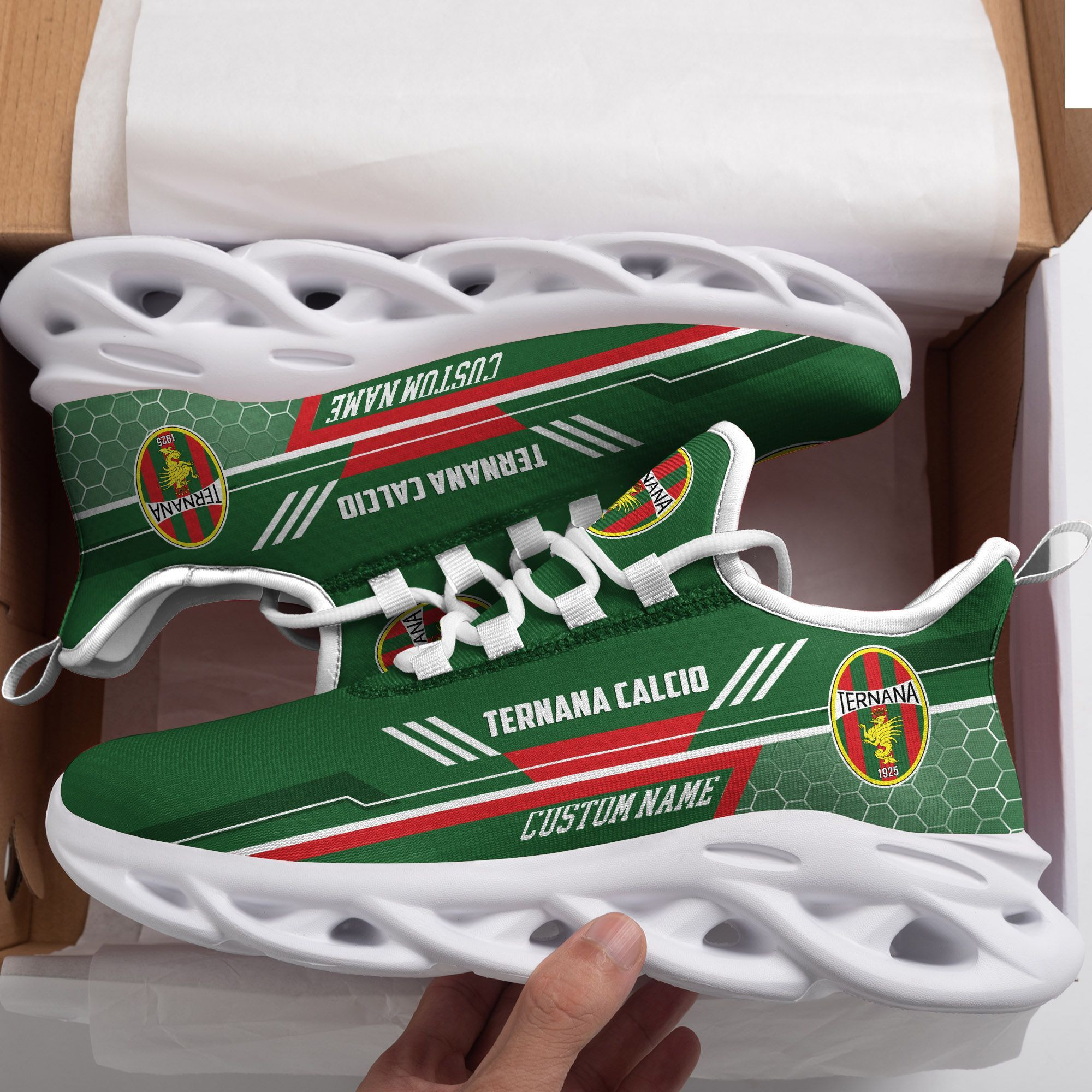 Ternana Calcio Custom Personalized Max Soul Sneakers Shoes