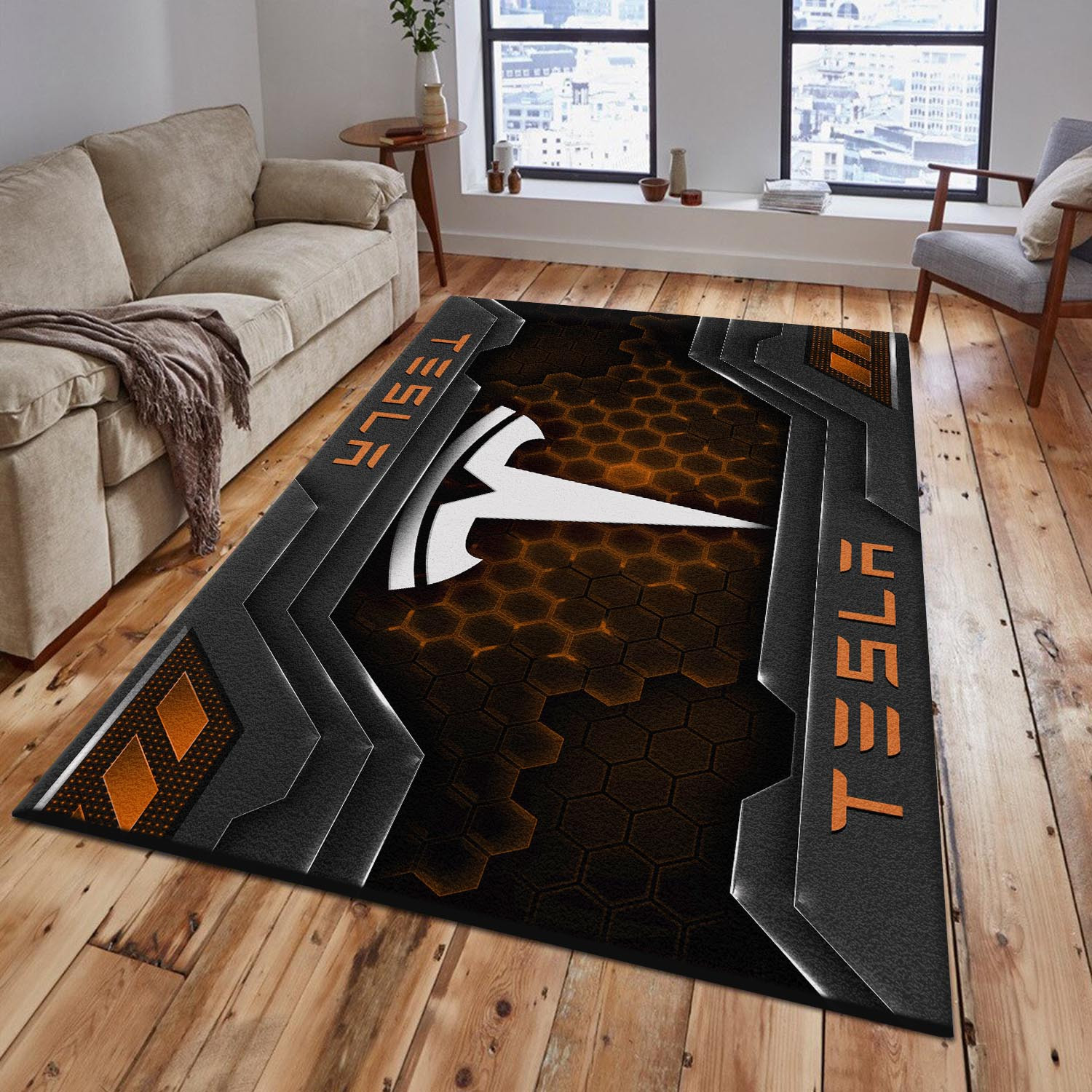 Tesla Area Rugs 0337 - Famjoys Tesla Area Rugs 0337 - Famjoys