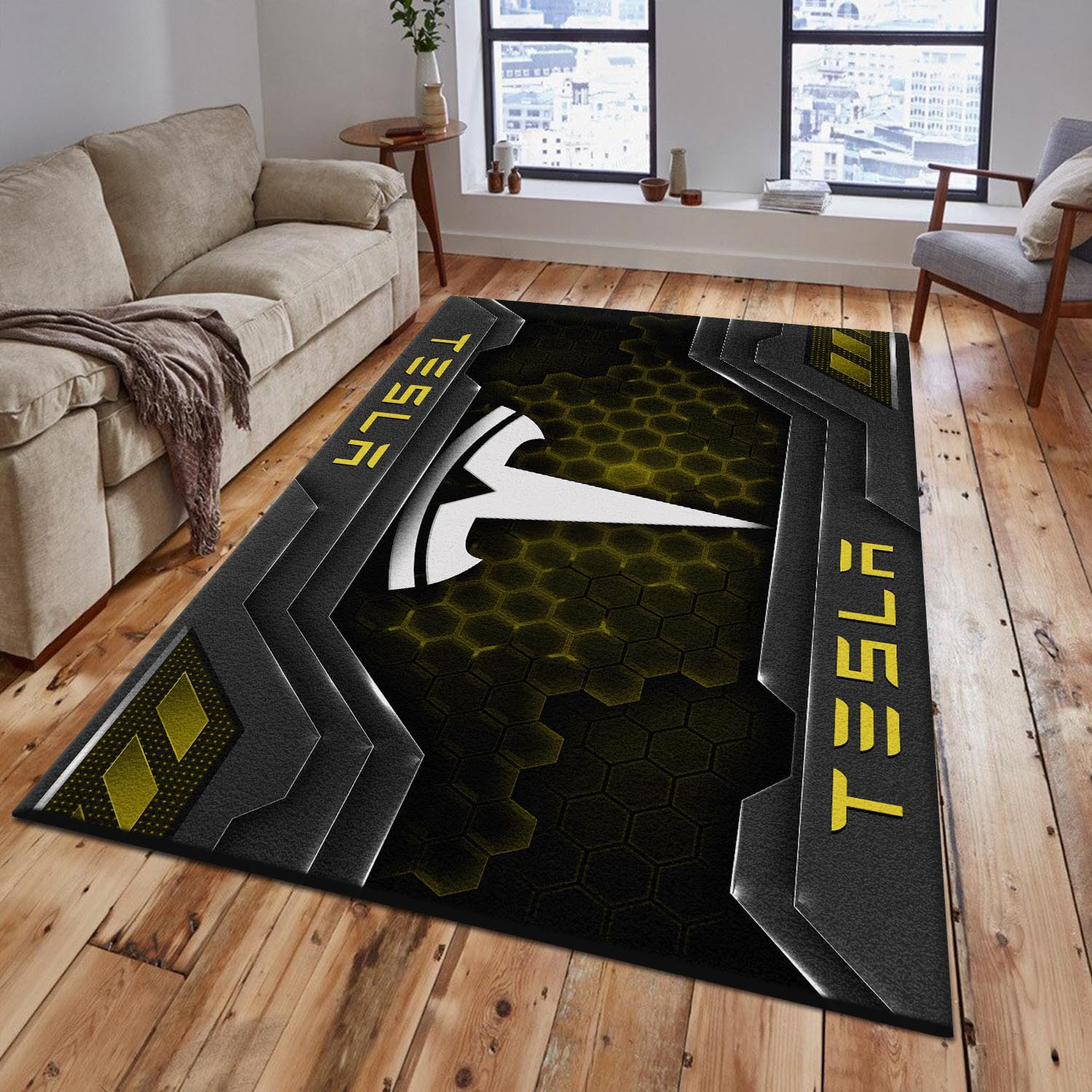 Tesla Area Rugs 0337 - Famjoys Tesla Area Rugs 0337 - Famjoys