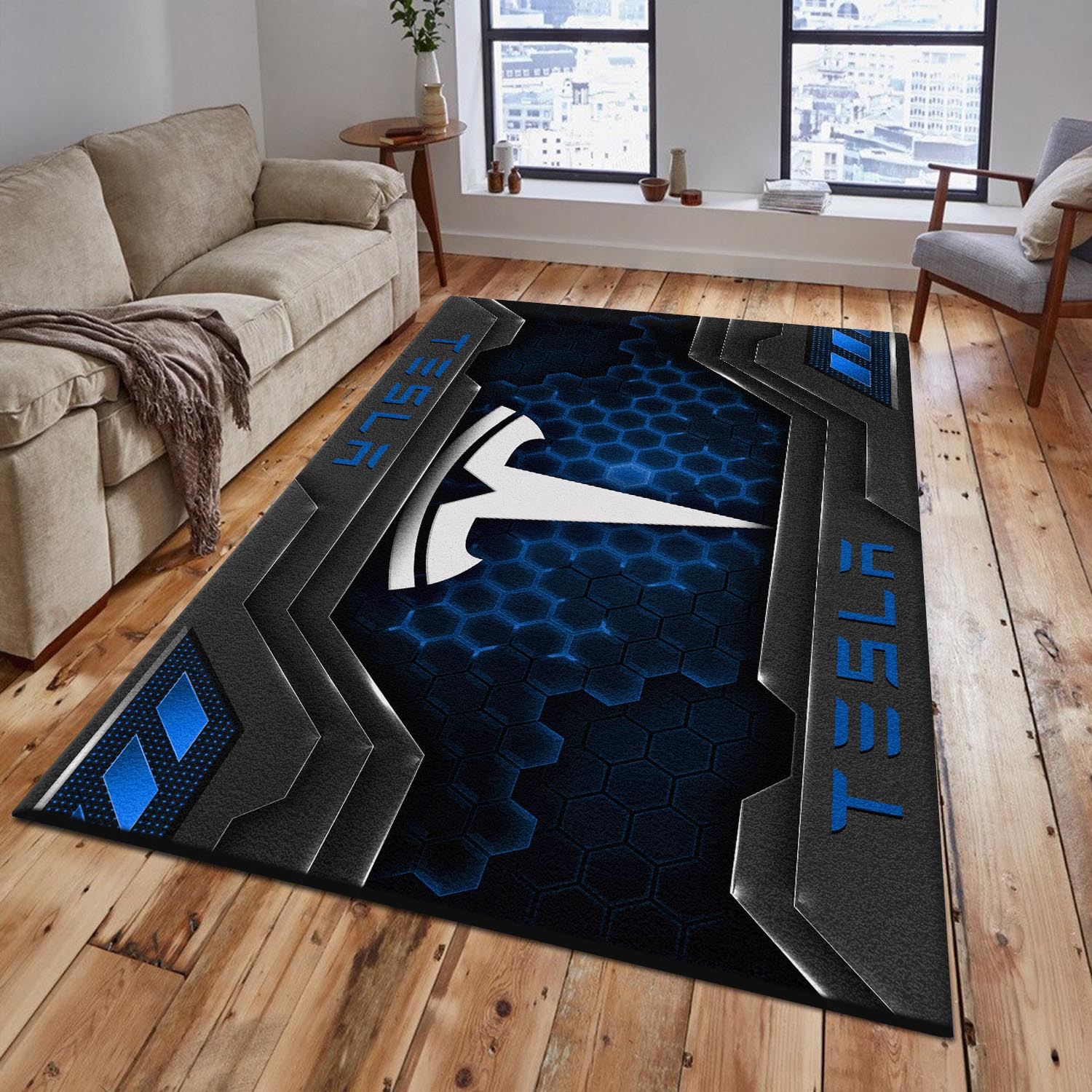 Tesla Area Rugs 0337 - Famjoys Tesla Area Rugs 0337 - Famjoys