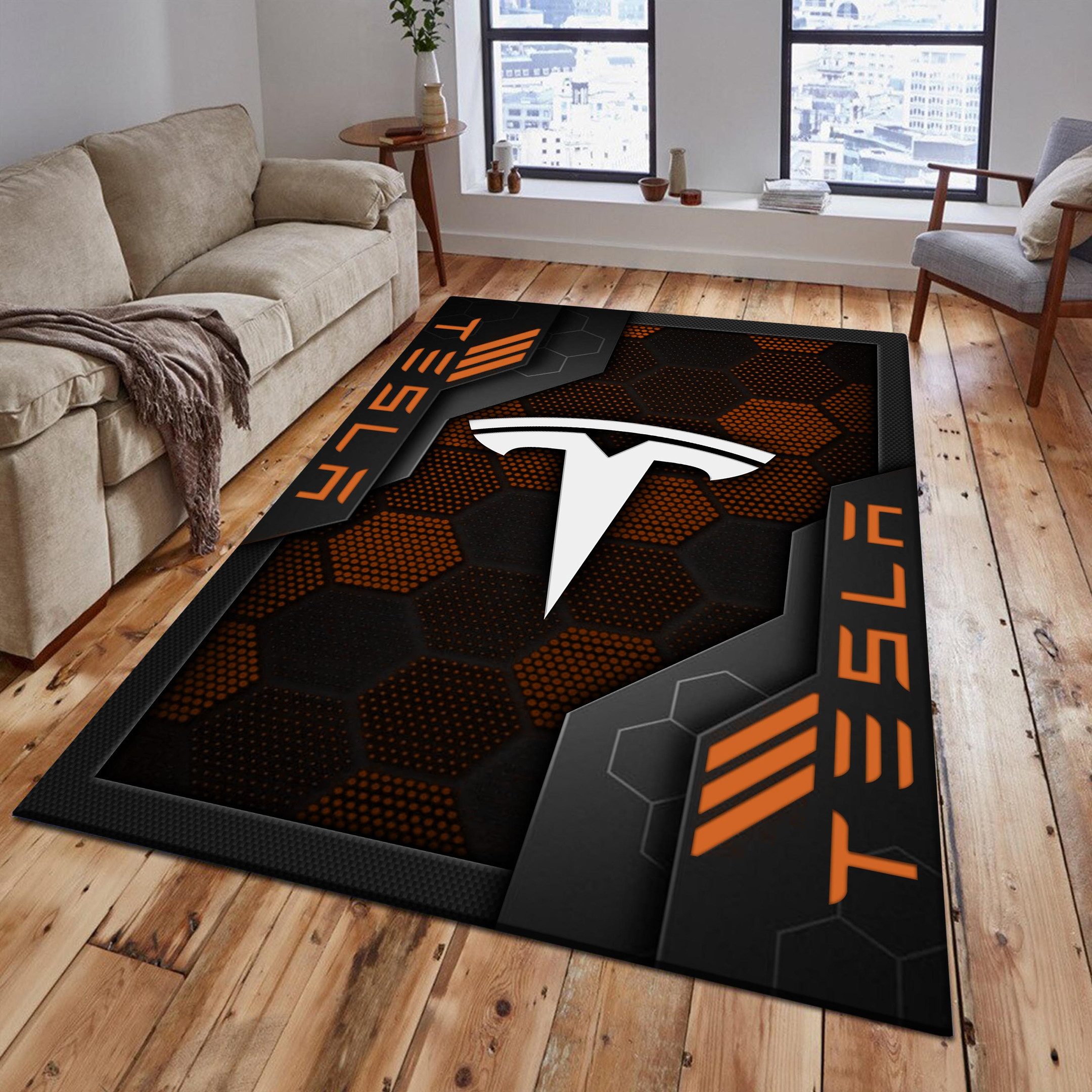 Tesla Area Rugs 2571 Multicolor - Famjoys Tesla Area Rugs 2571 Multicolor - Famjoys