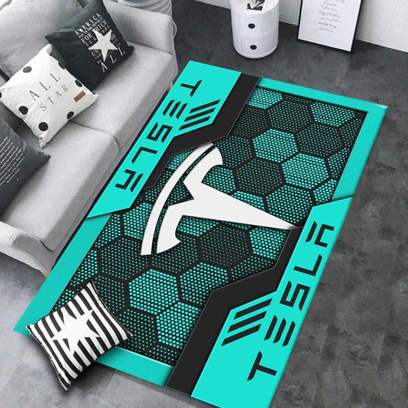 Tesla Area Rugs 3444 Multicolor - Famjoys Tesla Area Rugs 3444 Multicolor - Famjoys