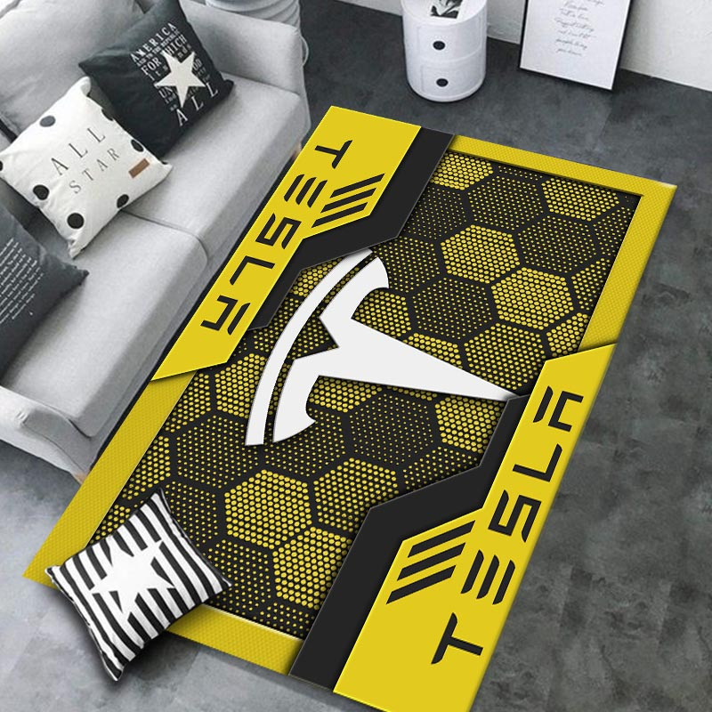 Tesla Area Rugs 3444 Multicolor - Famjoys Tesla Area Rugs 3444 Multicolor - Famjoys