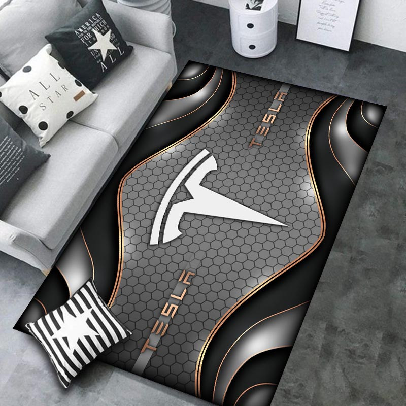 Tesla Area Rugs 3955 Multicolor - Famjoys Tesla Area Rugs 3955 Multicolor - Famjoys