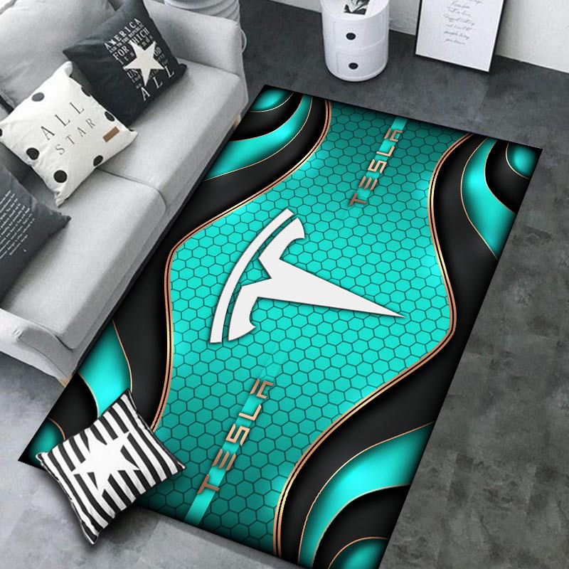 Tesla Area Rugs 3955 Multicolor - Famjoys Tesla Area Rugs 3955 Multicolor - Famjoys