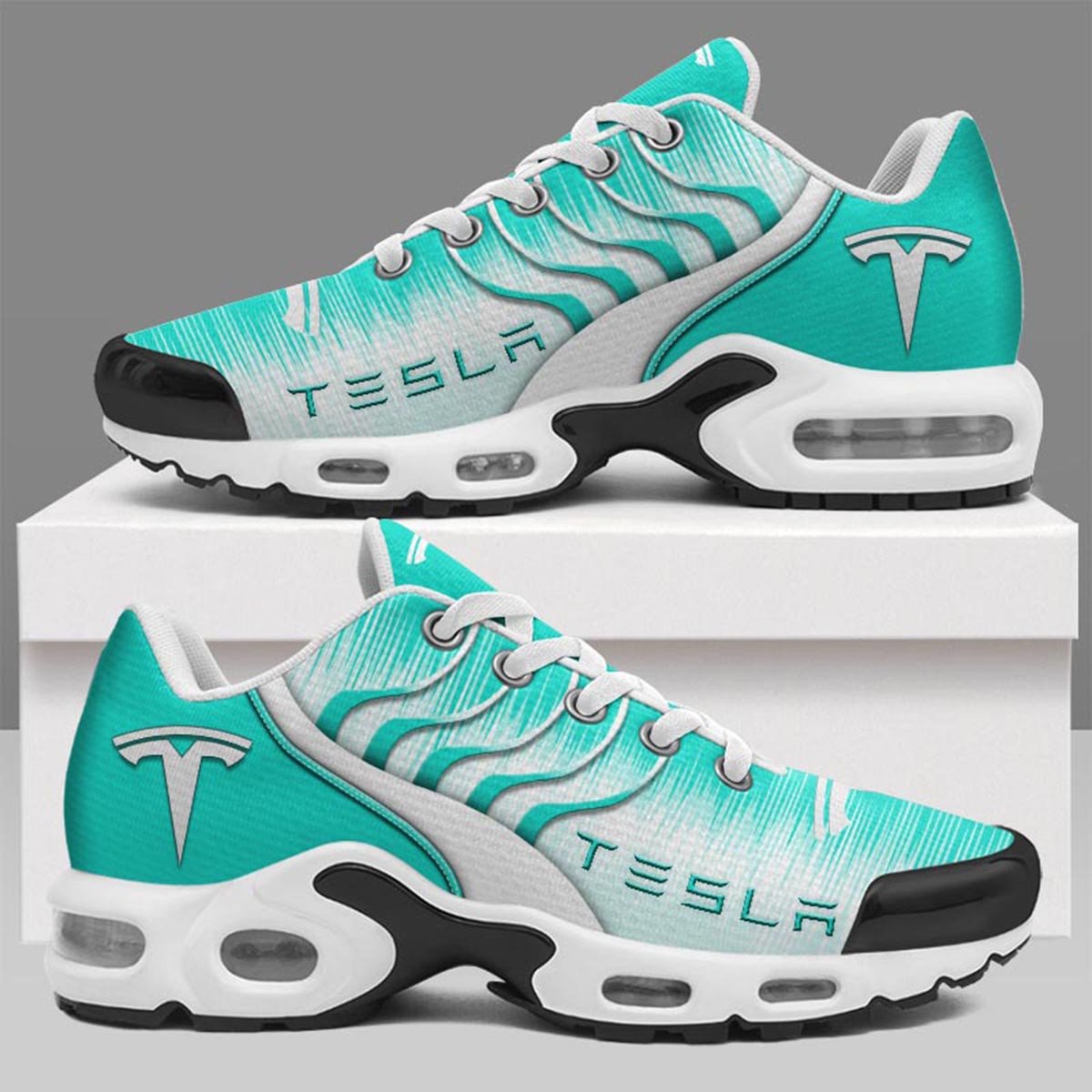 Tesla Custom Name Sport Shoes VS9 - Famjoys Tesla Custom Name Sport Shoes VS9 - Famjoys