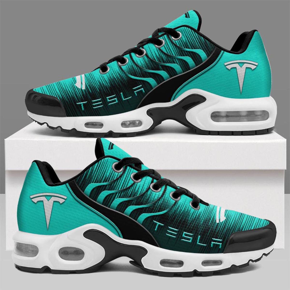 Tesla Custom Name Sport Shoes VS9 - Famjoys Tesla Custom Name Sport Shoes VS9 - Famjoys