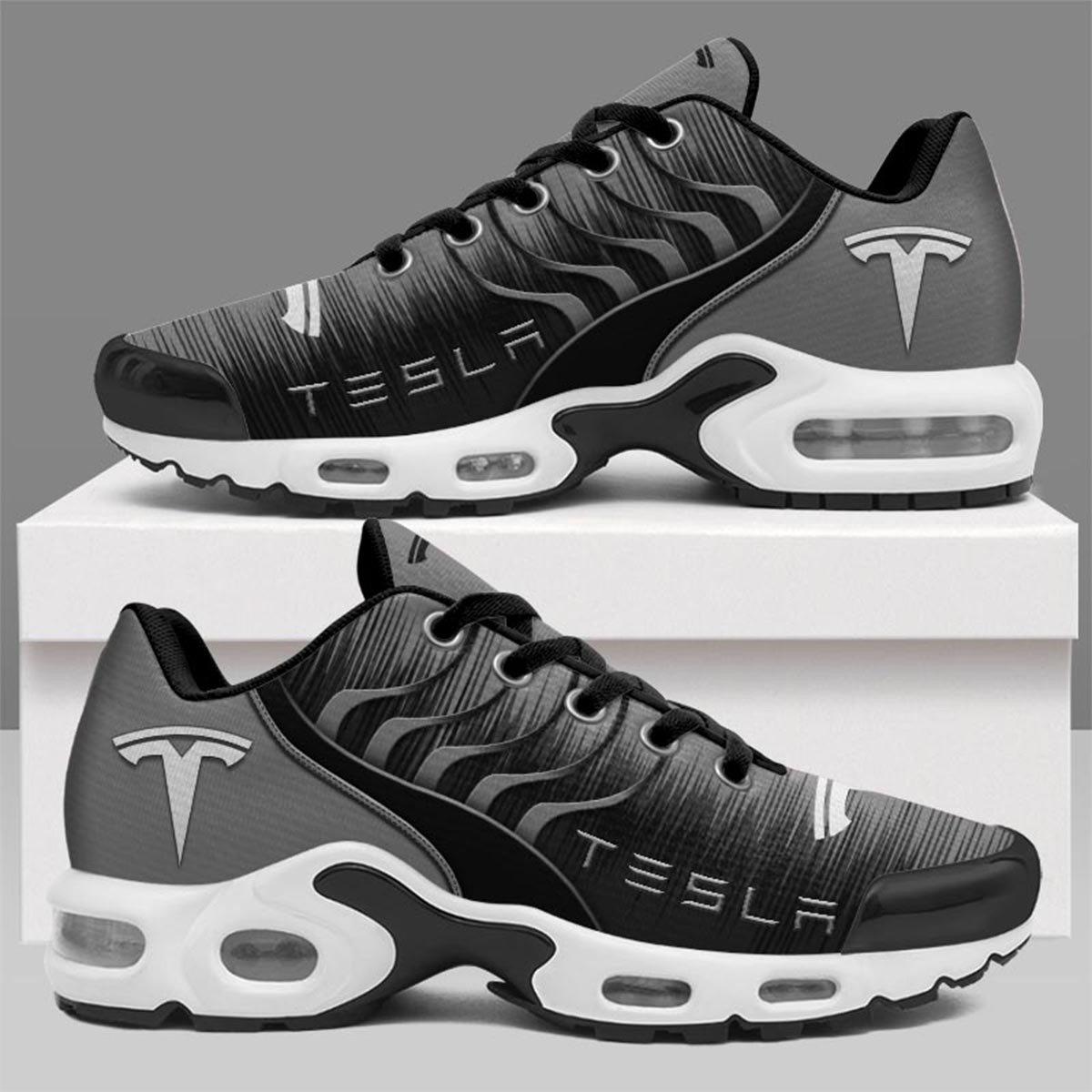 Tesla Custom Name Sport Shoes VS9 - Famjoys Tesla Custom Name Sport Shoes VS9 - Famjoys
