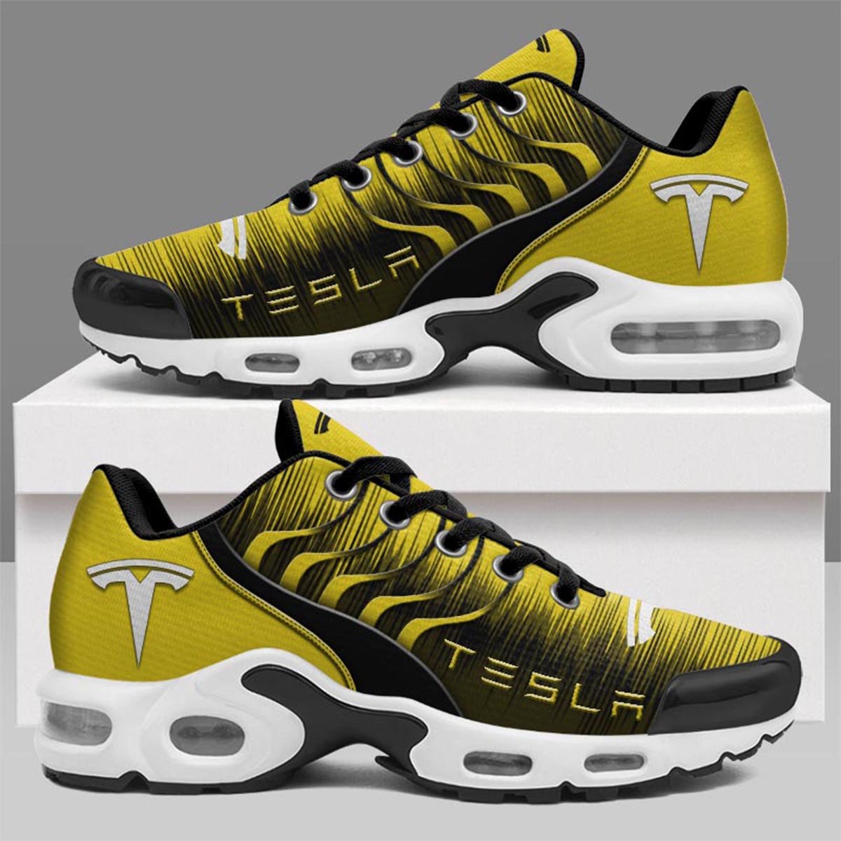 Tesla Custom Name Sport Shoes VS9 - Famjoys Tesla Custom Name Sport Shoes VS9 - Famjoys