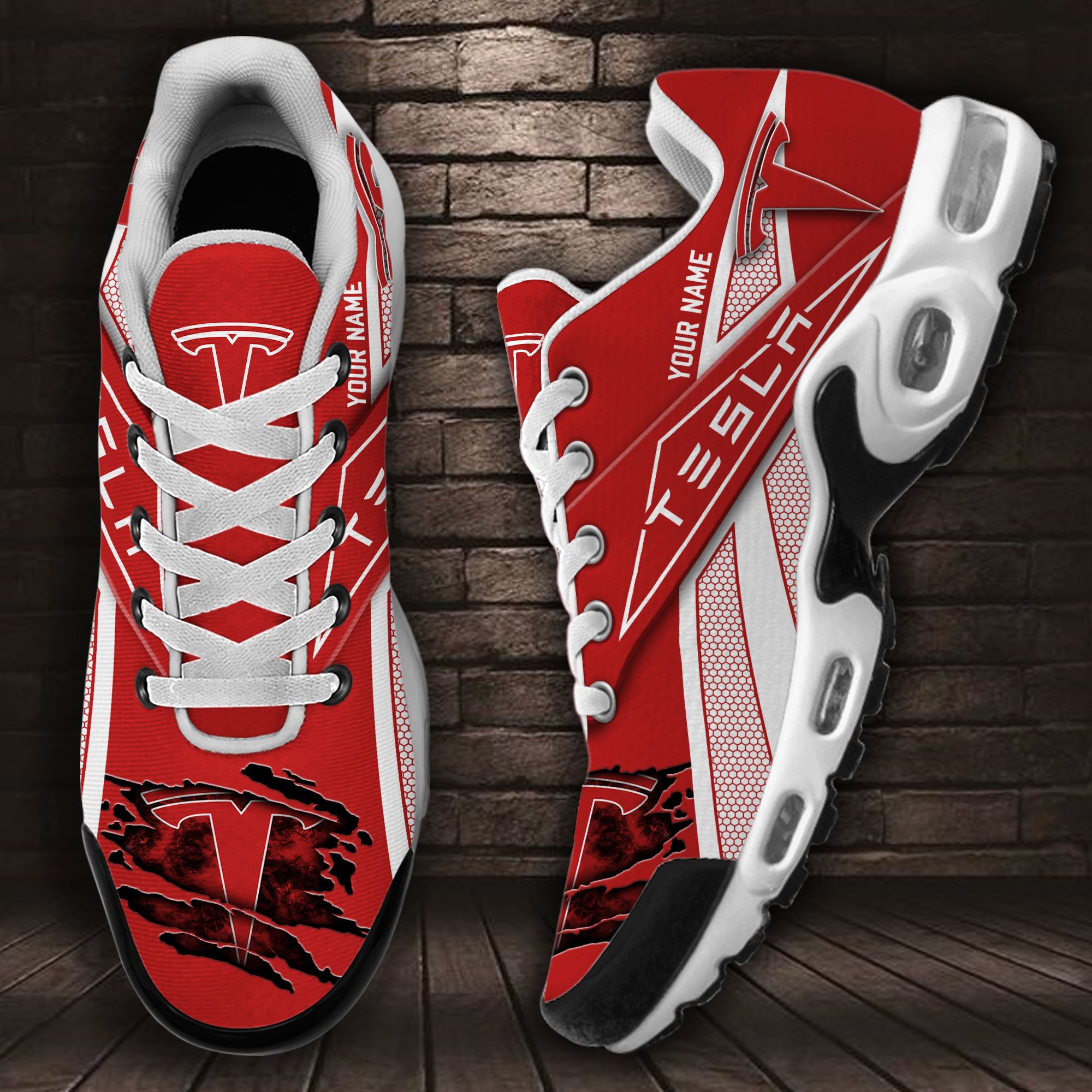 Tesla TN Shoes Sneakers For Men And Women - Famjoys Tesla TN Shoes Sneakers For Men And Women - Famjoys