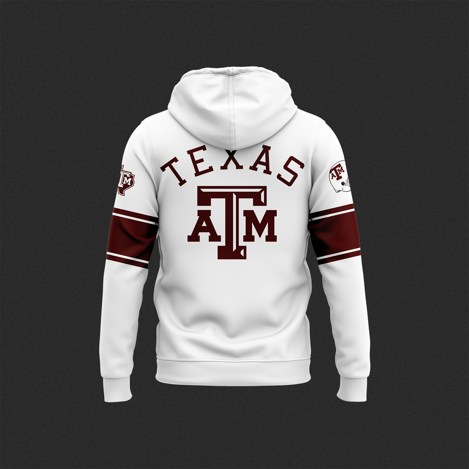Texas A&M Aggies Football GigEm Premium Pullover Hoodie - Famjoys Texas A&M Aggies Football GigEm Premium Pullover Hoodie - Famjoys