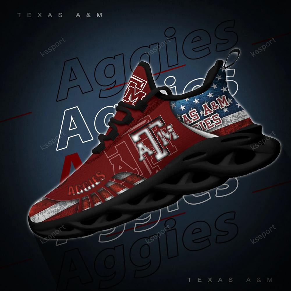 Texas A&M Aggies Max Soul Clunky Shoes - Famjoys Texas A&M Aggies Max Soul Clunky Shoes - Famjoys