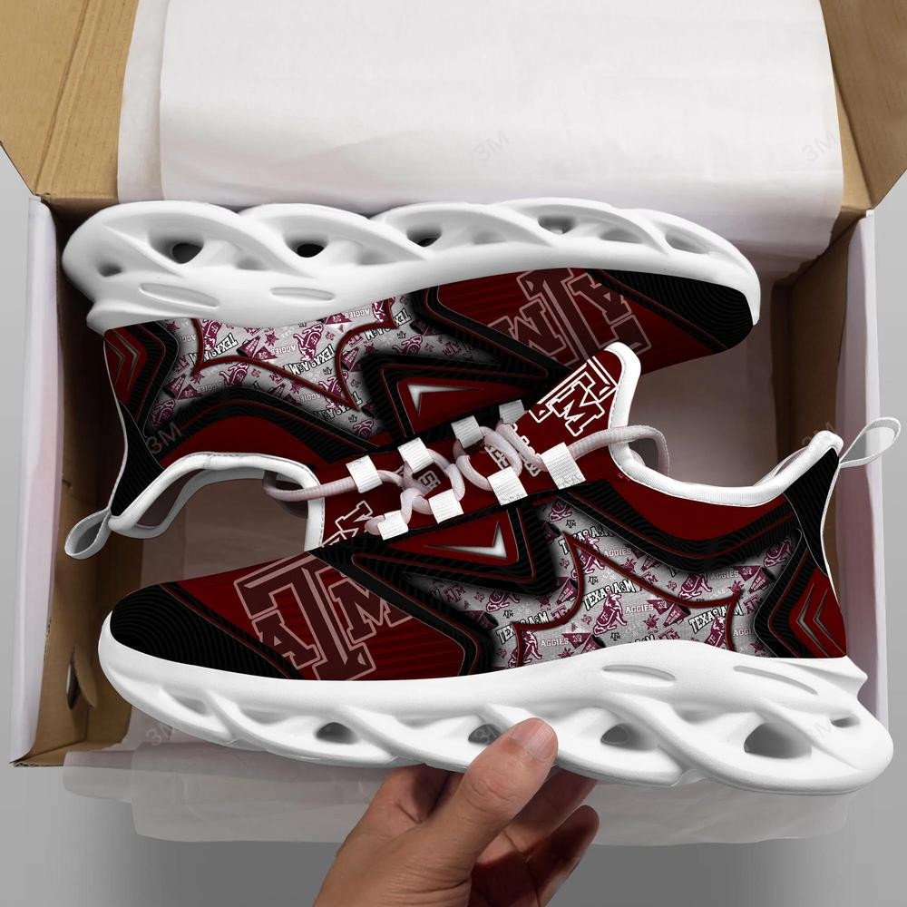 Texas A&M Aggies Max Soul Clunky Shoes - Famjoys Texas A&M Aggies Max Soul Clunky Shoes - Famjoys