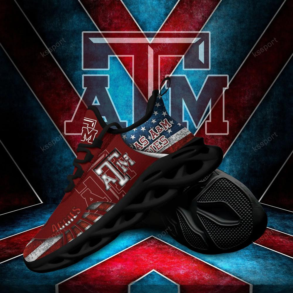 Texas A&M Aggies Max Soul Clunky Shoes - Famjoys Texas A&M Aggies Max Soul Clunky Shoes - Famjoys