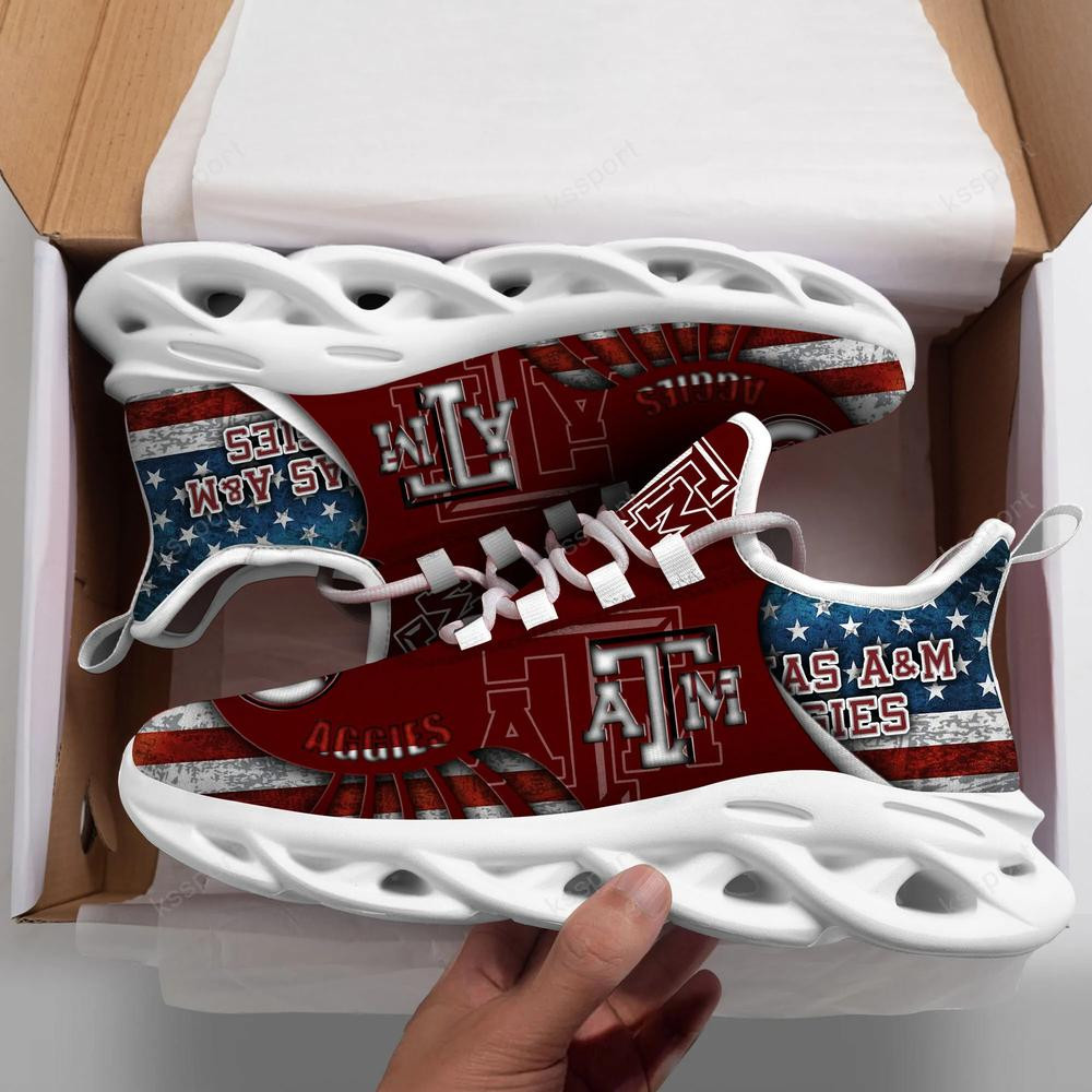 Texas A&M Aggies Max Soul Clunky Shoes - Famjoys Texas A&M Aggies Max Soul Clunky Shoes - Famjoys
