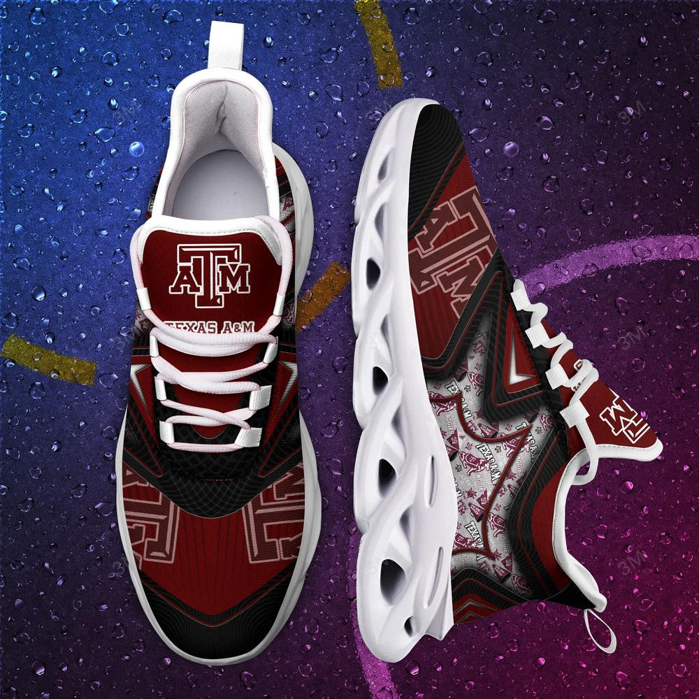 Texas A&M Aggies Max Soul Clunky Shoes - Famjoys Texas A&M Aggies Max Soul Clunky Shoes - Famjoys