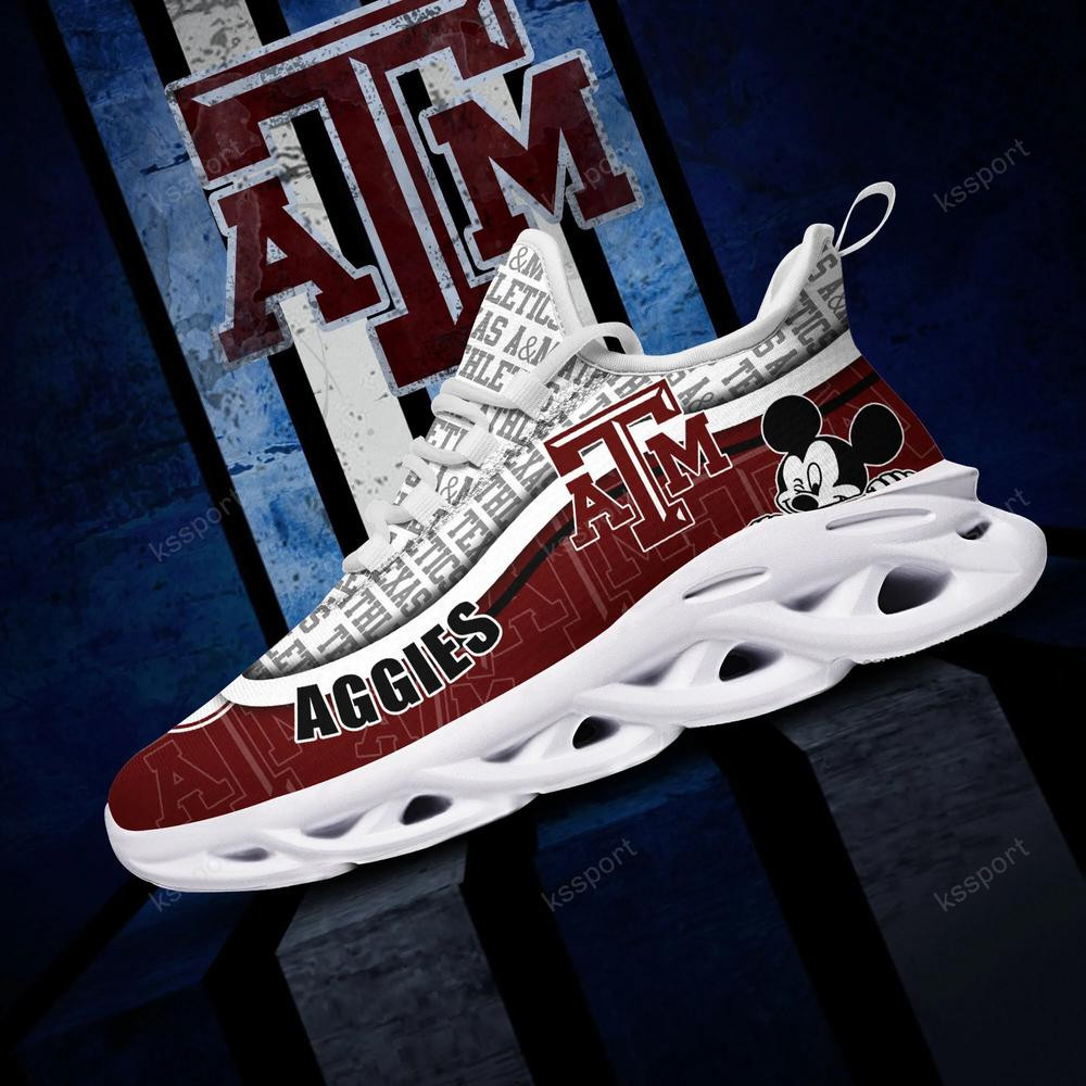 Texas A&M Aggies Max Soul Clunky Sneakers - Famjoys Texas A&M Aggies Max Soul Clunky Sneakers - Famjoys