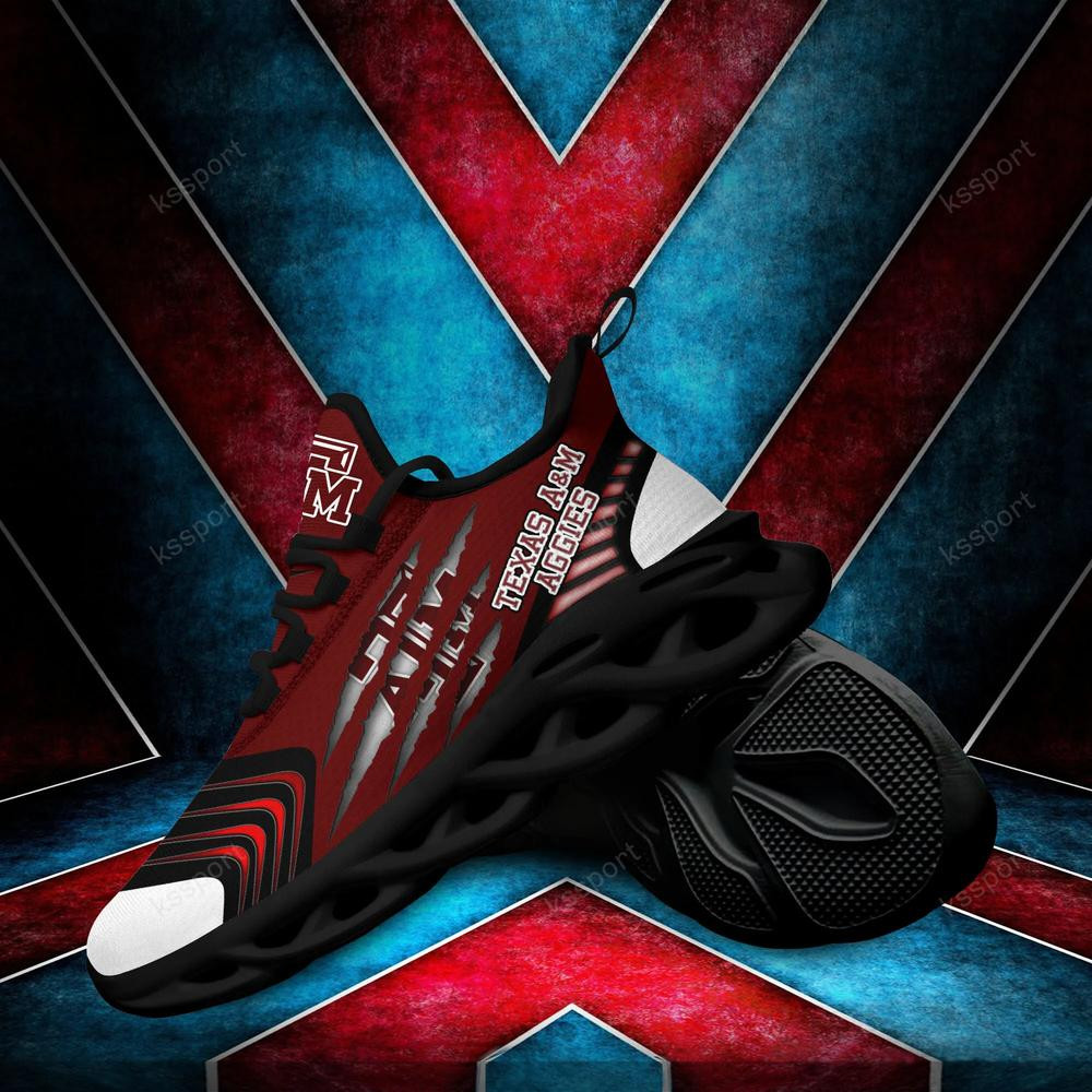 Texas A&M Aggies Max Soul Sneakers Chunky - Famjoys Texas A&M Aggies Max Soul Sneakers Chunky - Famjoys