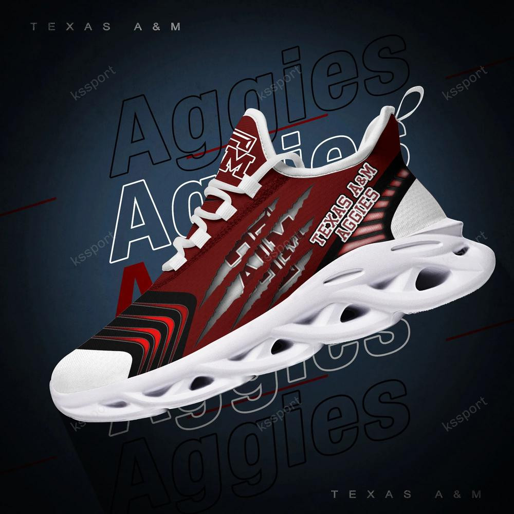 Texas A&M Aggies Max Soul Sneakers Chunky - Famjoys Texas A&M Aggies Max Soul Sneakers Chunky - Famjoys