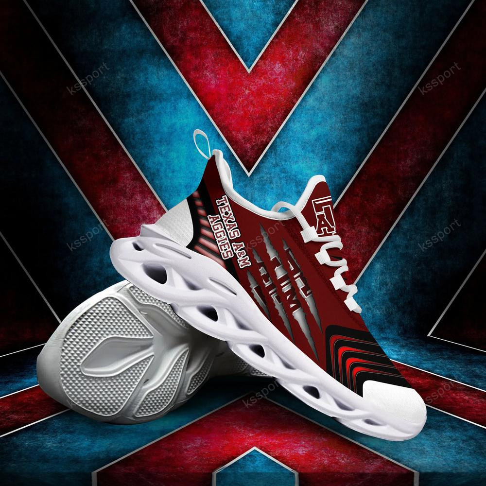 Texas A&M Aggies Max Soul Sneakers Chunky - Famjoys Texas A&M Aggies Max Soul Sneakers Chunky - Famjoys