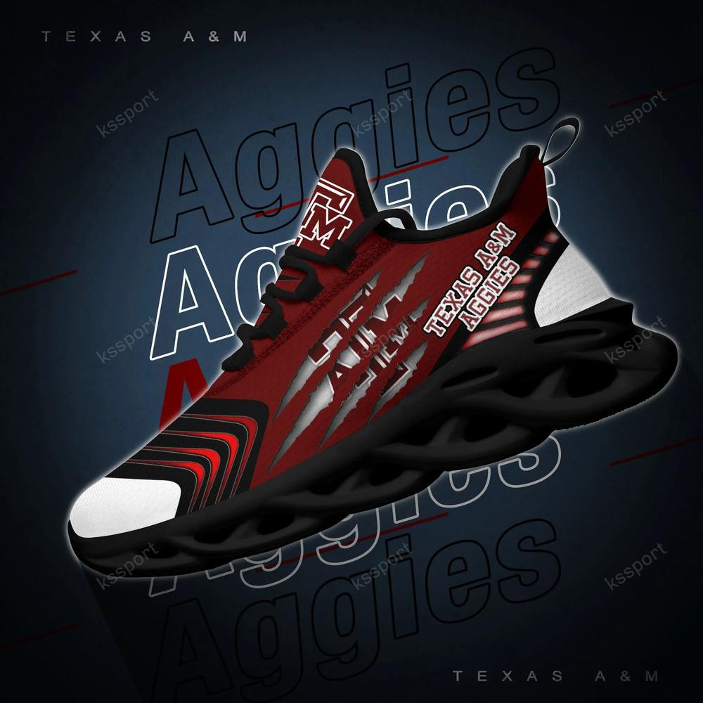Texas A&M Aggies Max Soul Sneakers Chunky - Famjoys Texas A&M Aggies Max Soul Sneakers Chunky - Famjoys