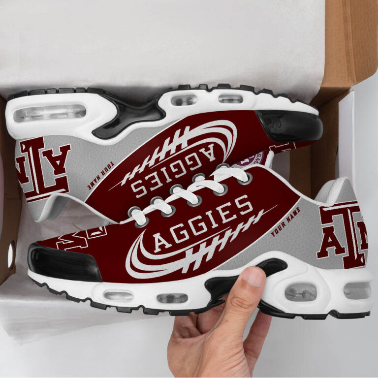 Texas A&M Aggies Custom Name TN Shoes DS001 - Famjoys Texas A&M Aggies Custom Name TN Shoes DS001 - Famjoys