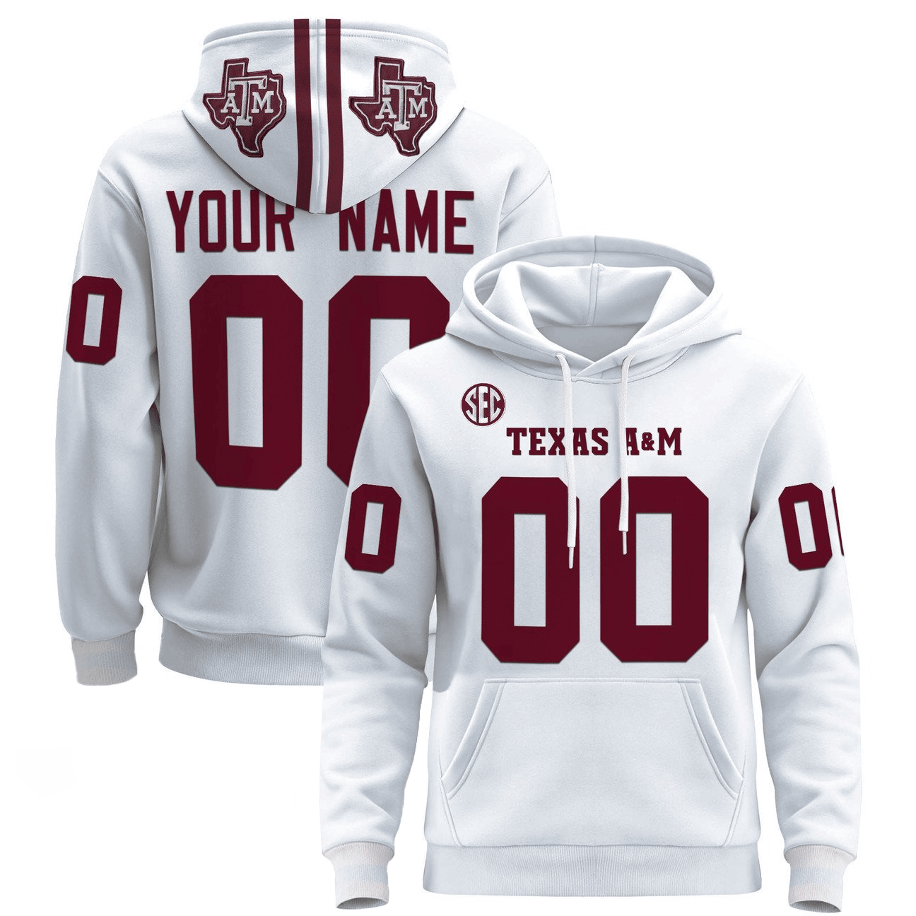 Texas A&M Aggies Football Hoodie - Famjoys Texas A&M Aggies Football Hoodie - Famjoys