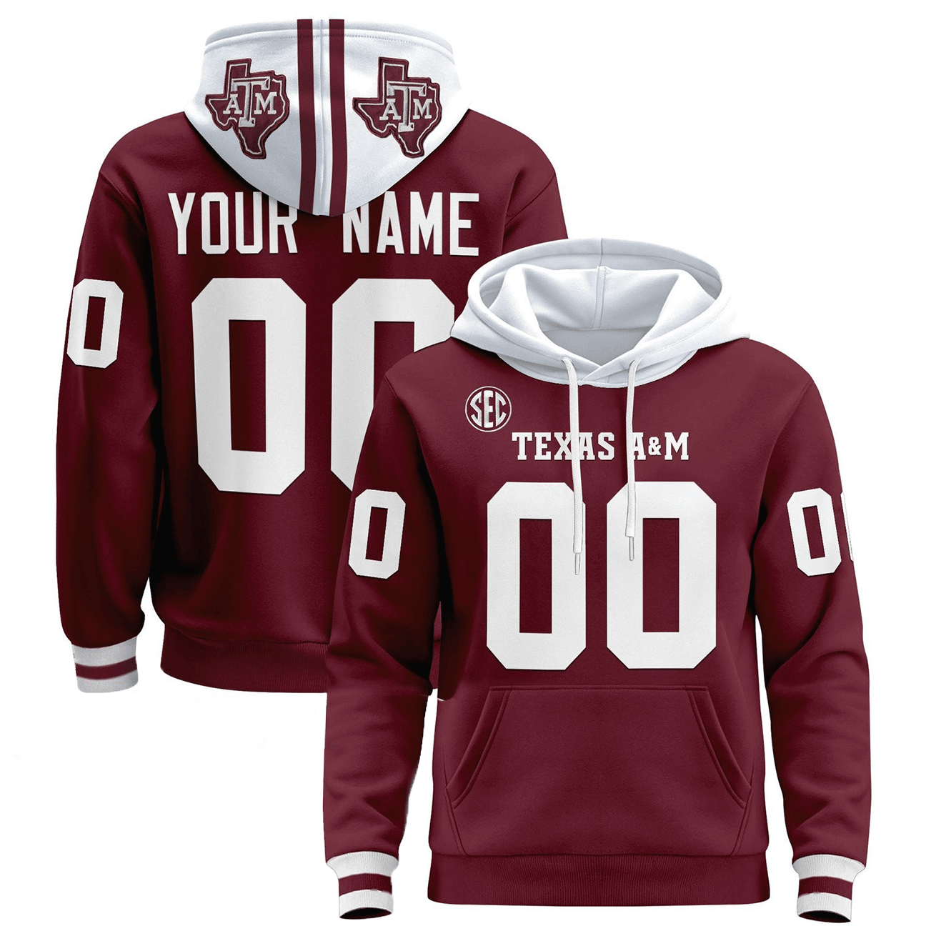 Texas A&M Aggies Football Hoodie - Famjoys Texas A&M Aggies Football Hoodie - Famjoys