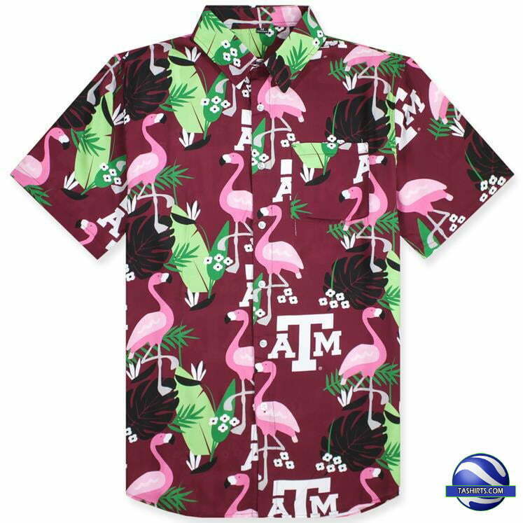 Texas A&m Aggies Hawaiian Shirt - Famjoys Texas A&m Aggies Hawaiian Shirt - Famjoys