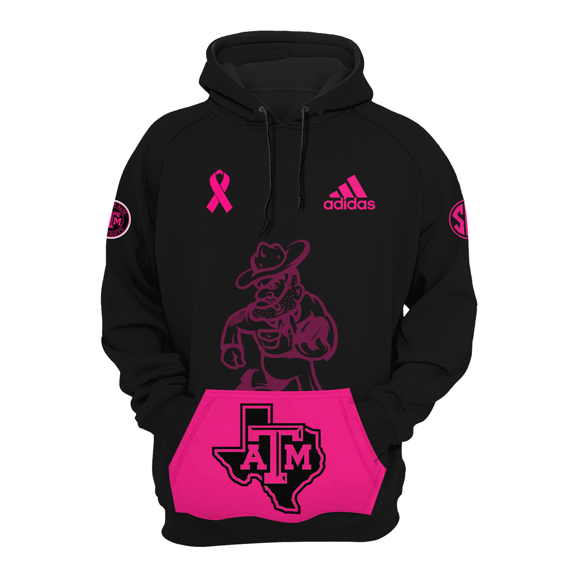 Texas A.M Aggies football Breast Cancer Awareness Month Pullover Hoodie - Famjoys Texas A.M Aggies football Breast Cancer Awareness Month Pullover Hoodie - Famjoys