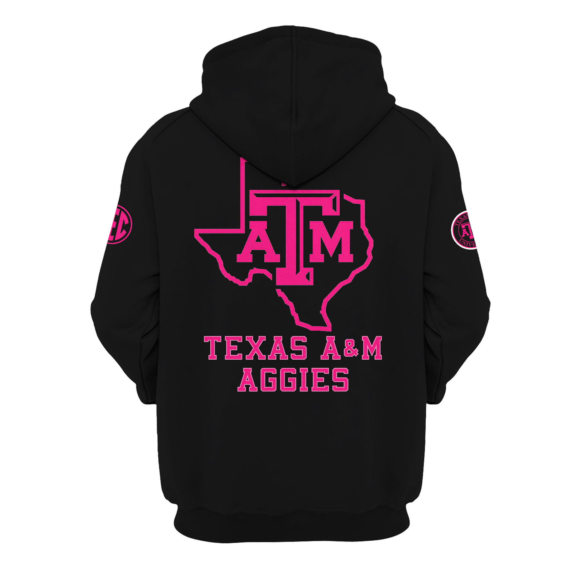 Texas A.M Aggies football Breast Cancer Awareness Month Pullover Hoodie - Famjoys Texas A.M Aggies football Breast Cancer Awareness Month Pullover Hoodie - Famjoys