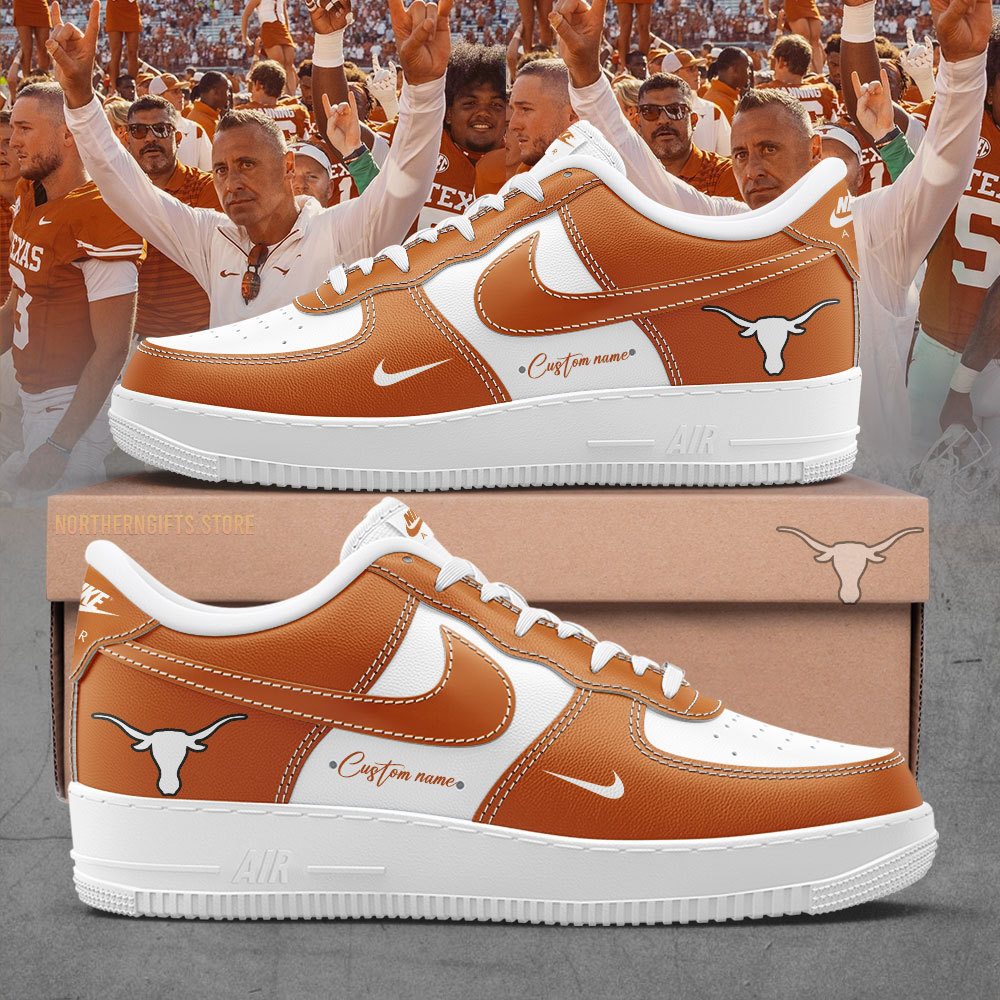 Texas Football Custom Name For Fans Shoes+NT01092412ID10 - Famjoys Texas Football Custom Name For Fans Shoes+NT01092412ID10 - Famjoys