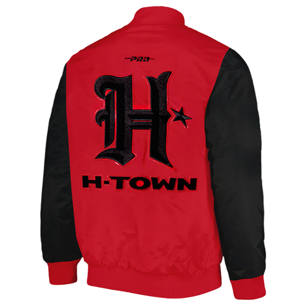 Texas Houston “Battle Red” Jacket - Famjoys Texas Houston “Battle Red” Jacket - Famjoys