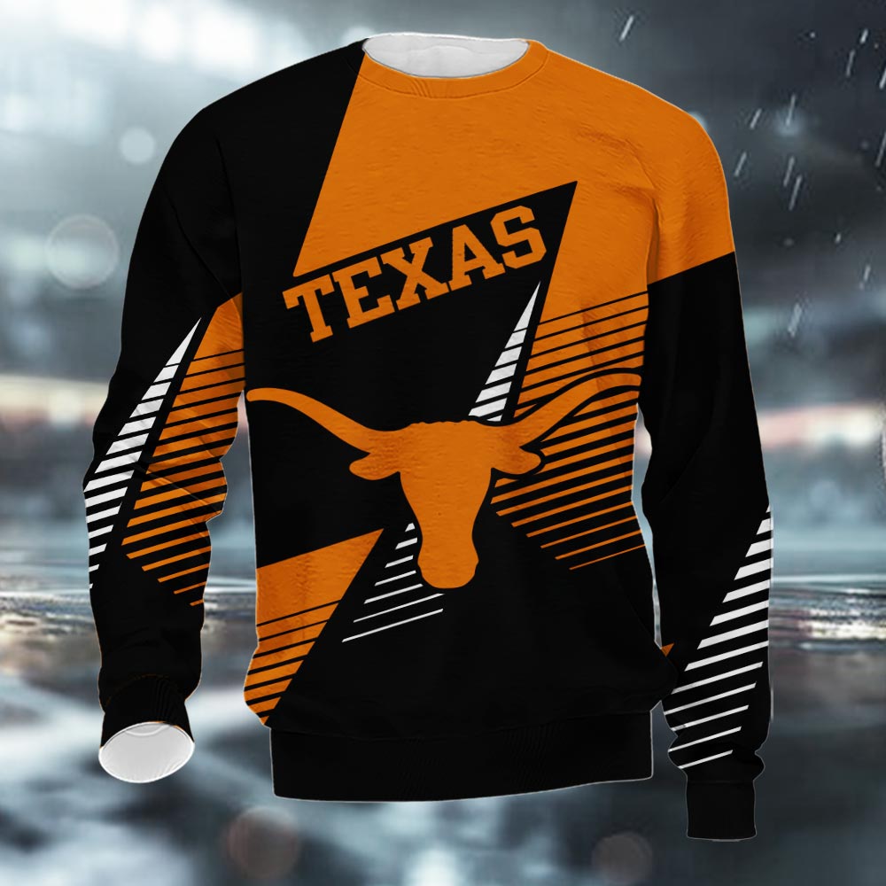 Texas Longhorns 3D Apparel - Famjoys Texas Longhorns 3D Apparel - Famjoys