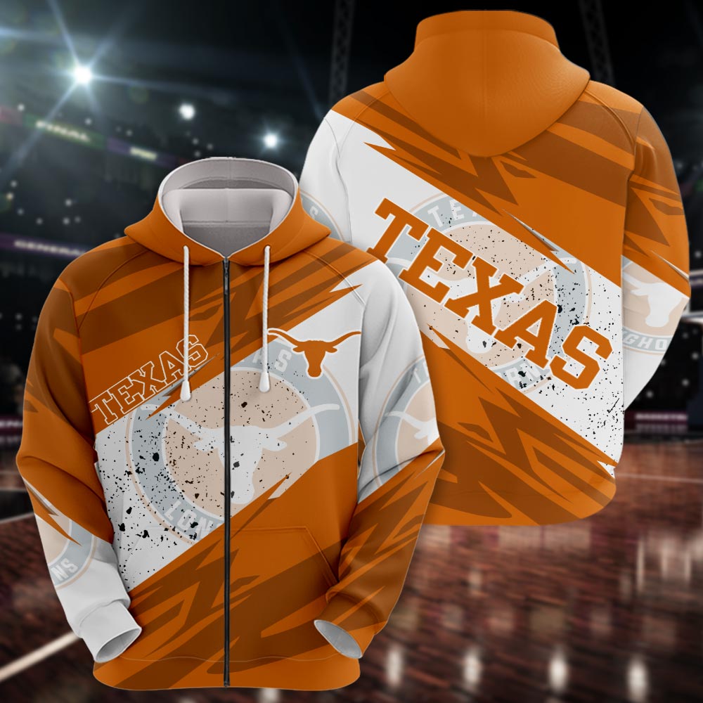 Texas Longhorns All Over Print Apparel - Famjoys Texas Longhorns All Over Print Apparel - Famjoys