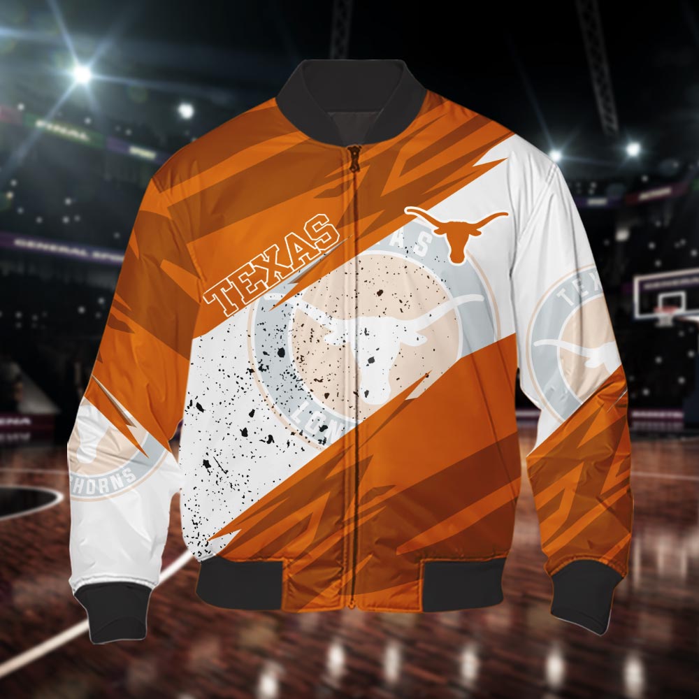Texas Longhorns All Over Print Apparel - Famjoys Texas Longhorns All Over Print Apparel - Famjoys