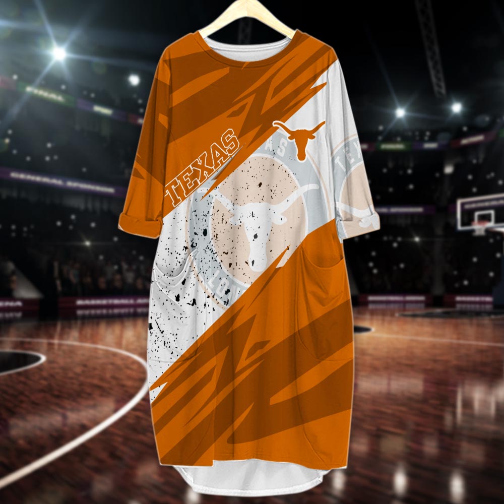 Texas Longhorns All Over Print Apparel - Famjoys Texas Longhorns All Over Print Apparel - Famjoys