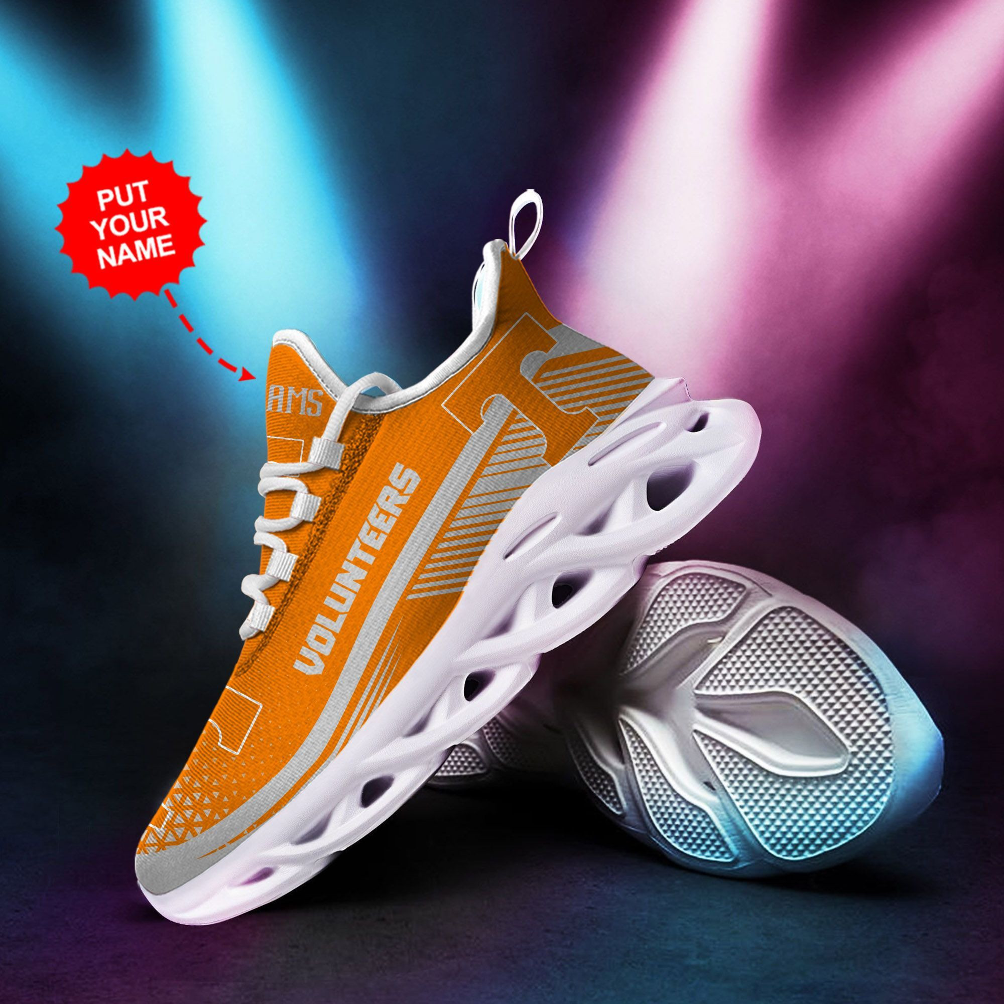 Texas Longhorns Custom Personalized Max Soul Sneakers Shoes - Famjoys Texas Longhorns Custom Personalized Max Soul Sneakers Shoes - Famjoys