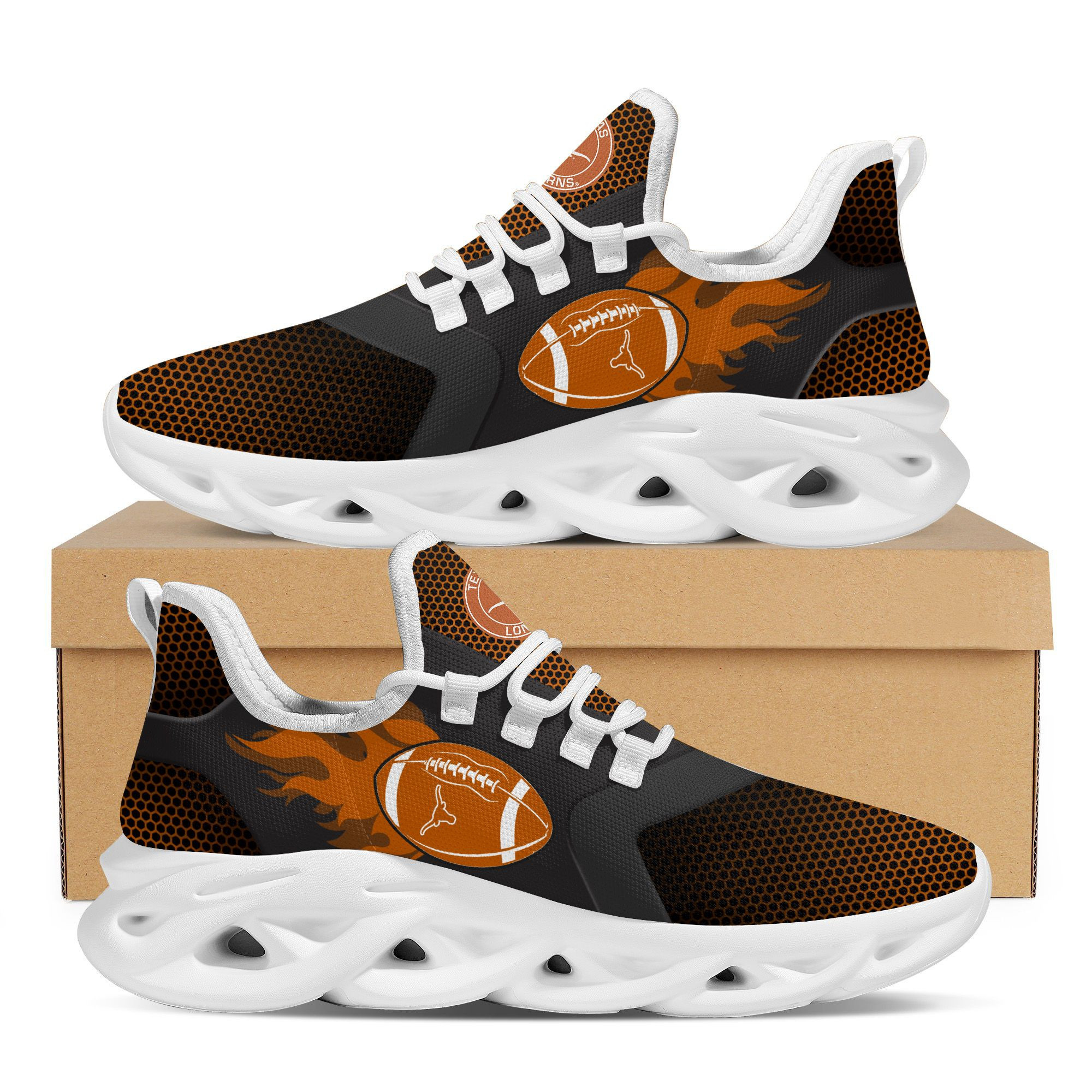Texas Longhorns Fire Ball Max Soul - Famjoys Texas Longhorns Fire Ball Max Soul - Famjoys
