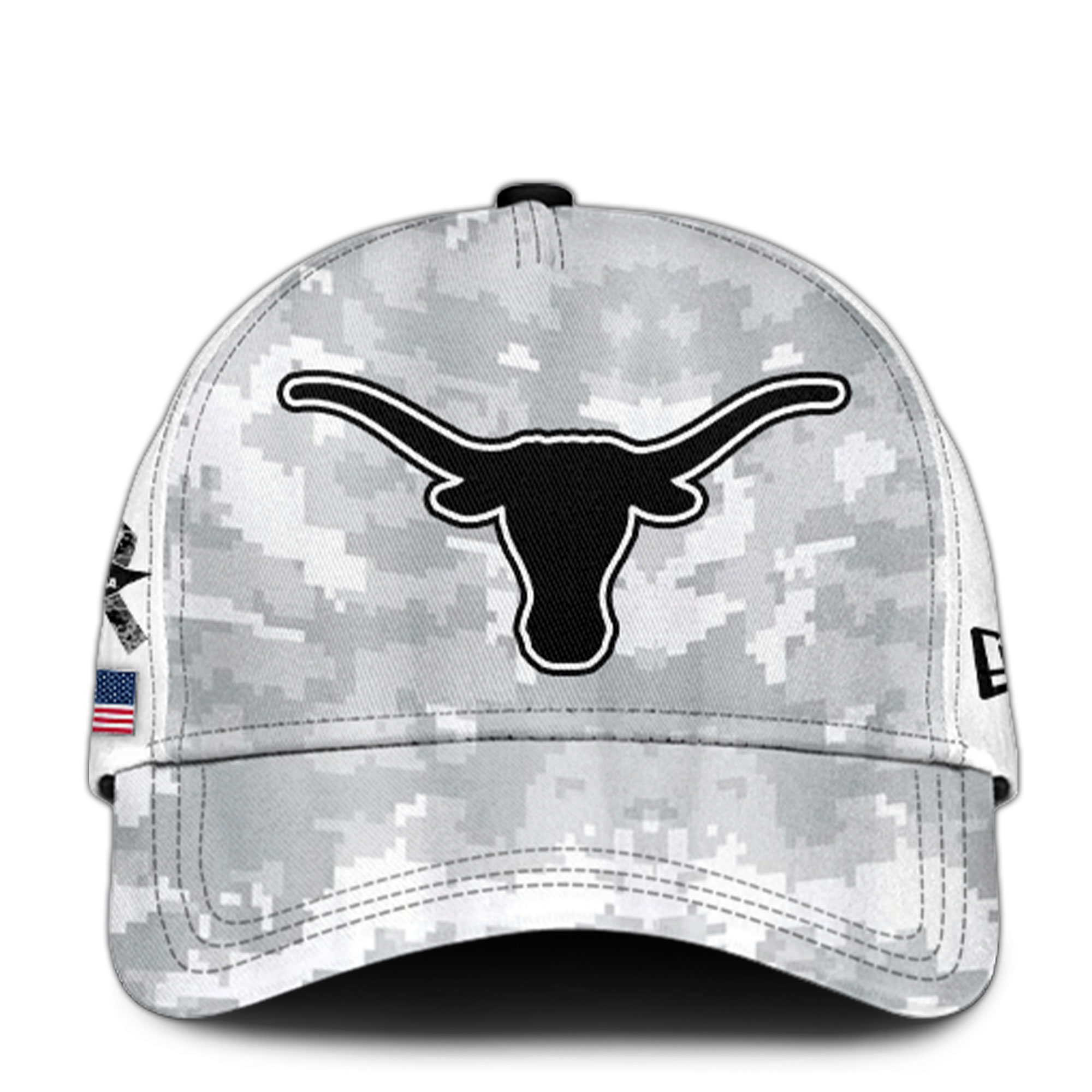Texas Longhorns Football Arctic Camo Salute to Service Club Hoodie 2024 - Famjoys Texas Longhorns Football Arctic Camo Salute to Service Club Hoodie 2024 - Famjoys